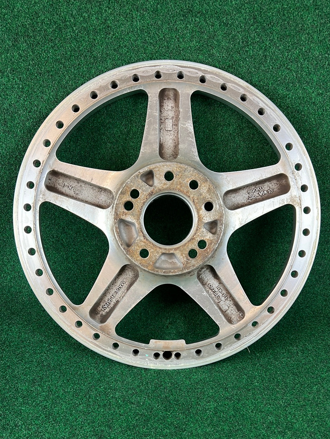 Veilside Andrew - 3 Piece Wheel Face with Center Cap for Wheel