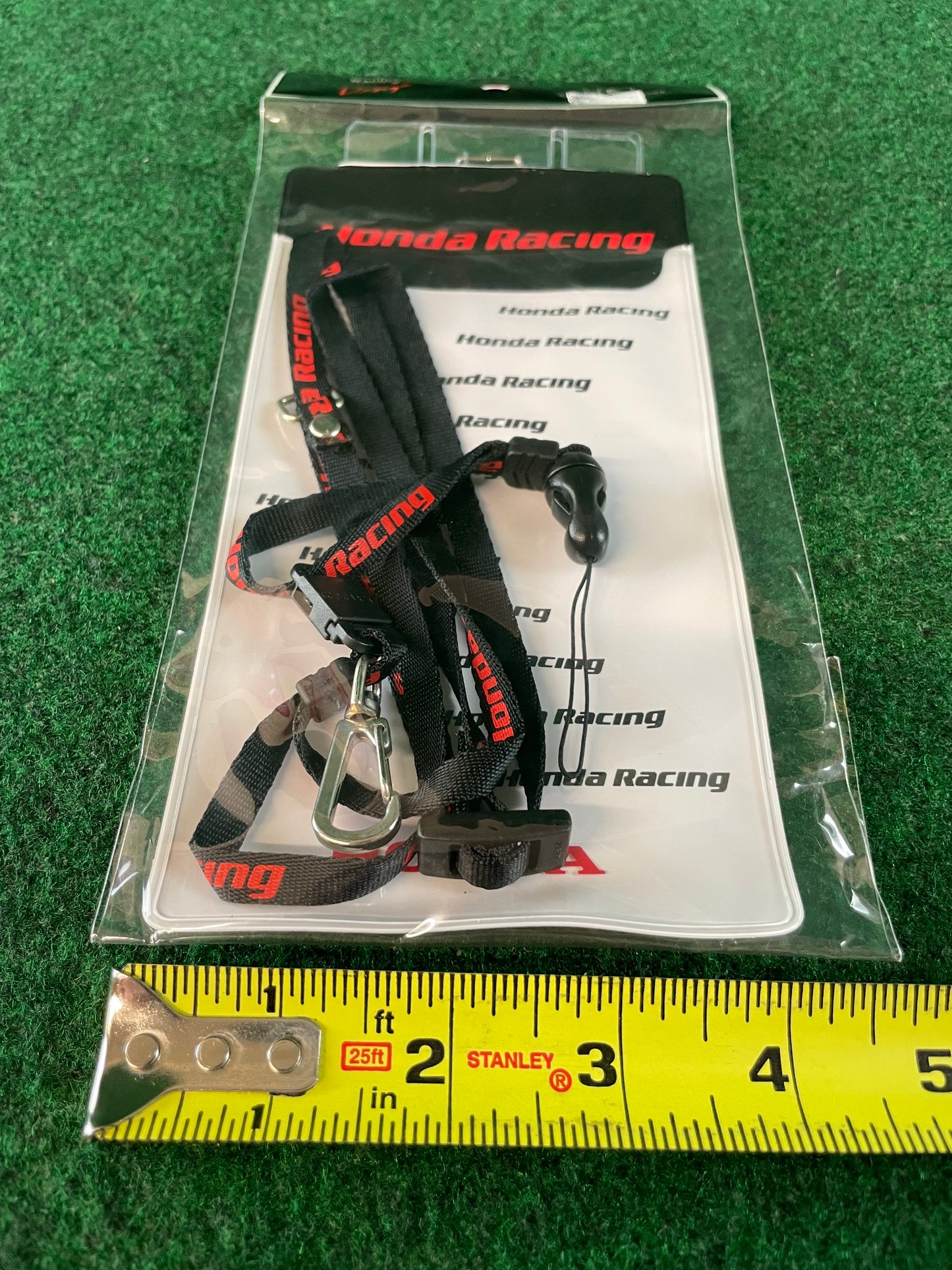 Honda Racing - Black/Red Neck Strap and Pass Holder