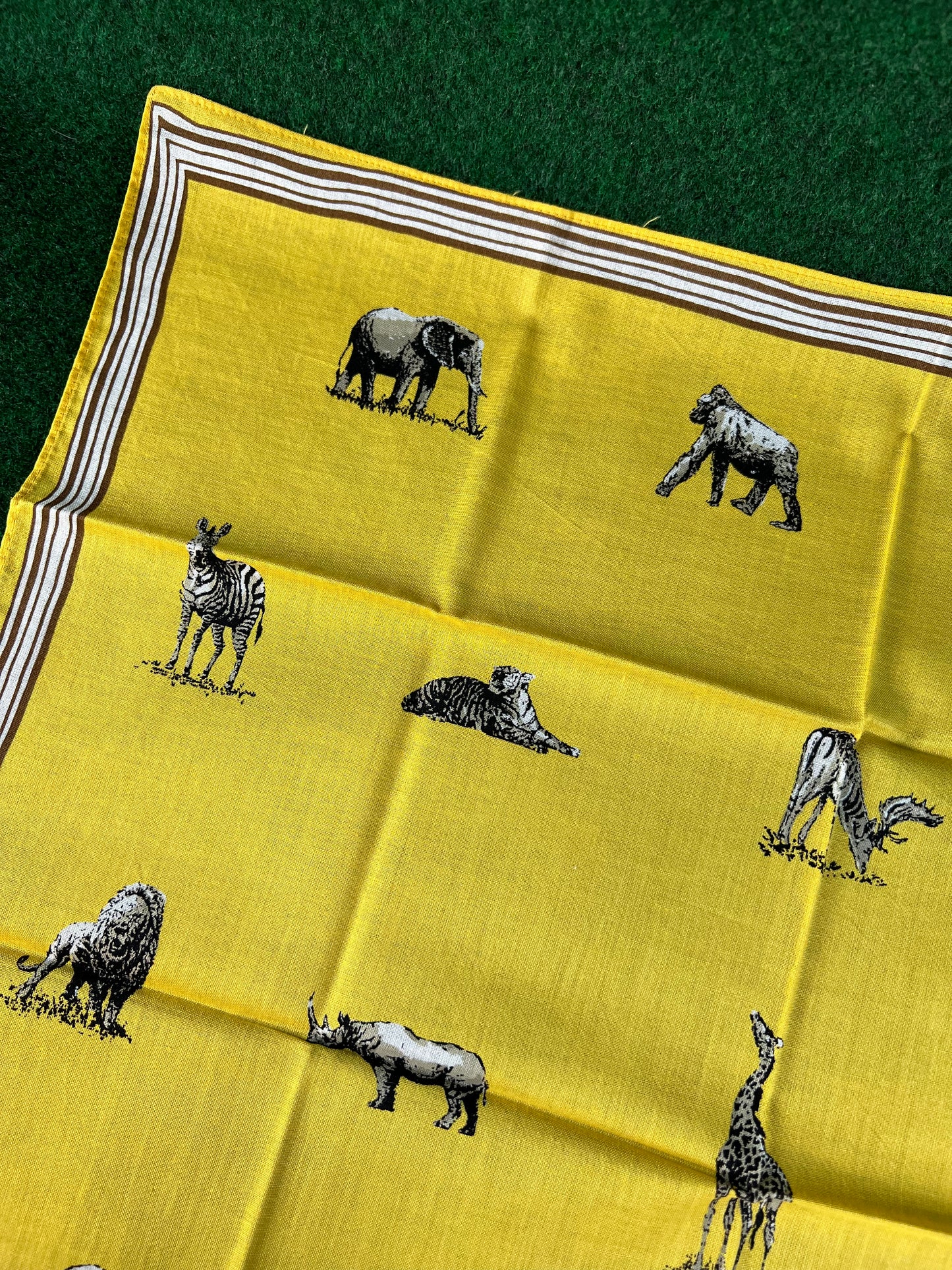 Subaru - Safari Animals Promotional Handkerchief
