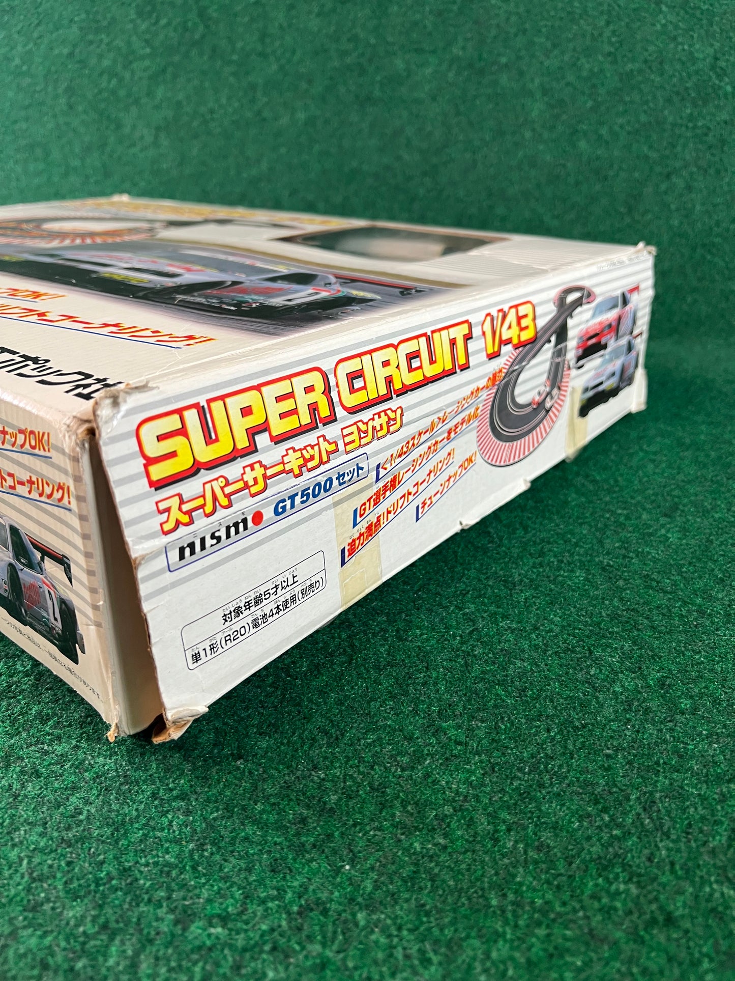 Epoch Super Circuit 1/43 Scale NISMO Nissan Skyline R34 GT-R GT500 Slot Car Set