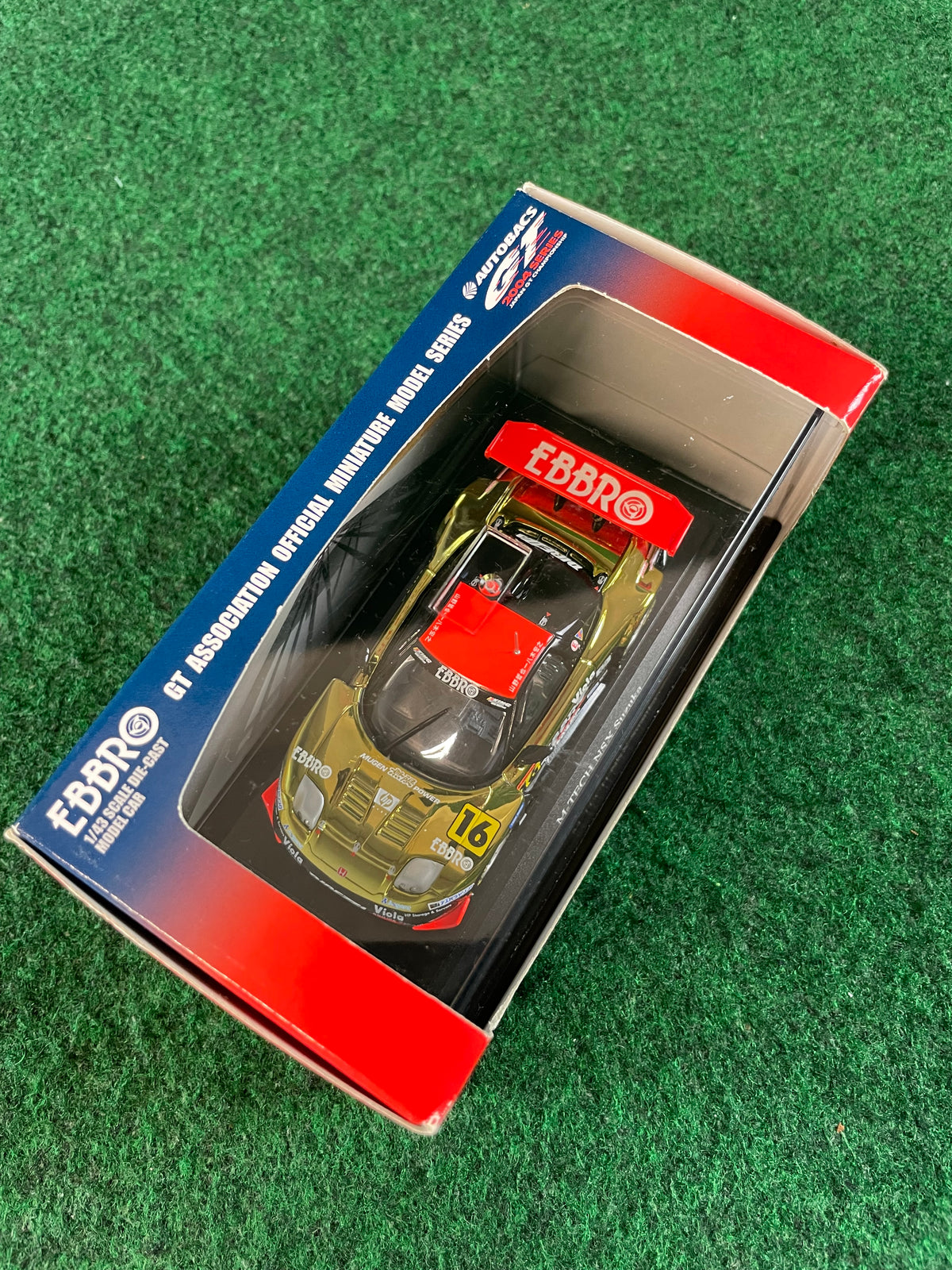 EBBRO - 2004 JGTC M-TECH Honda NSX Suzuka 1/43 Scale Diecast