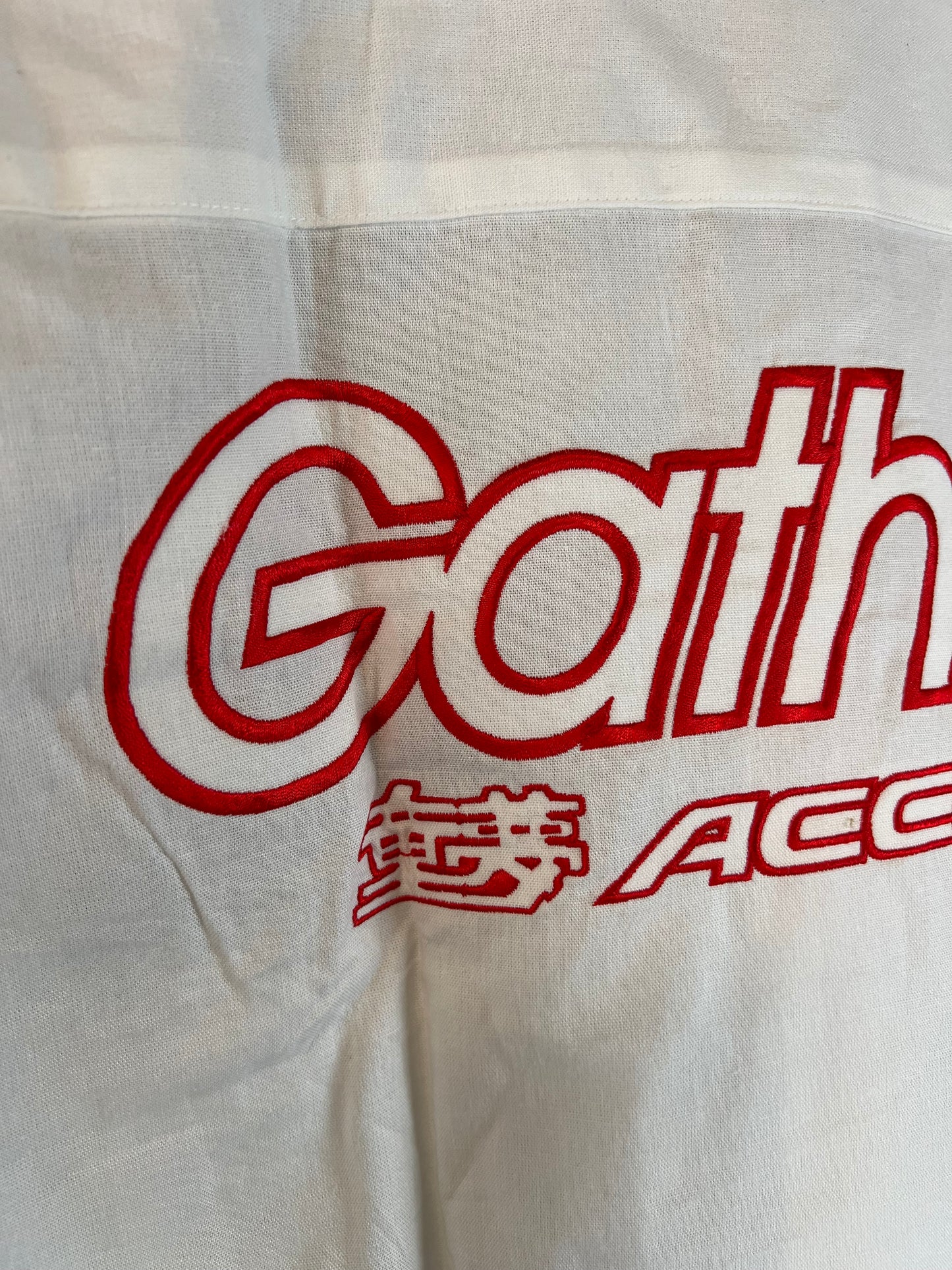 Gathers Honda - Honda Collection JTCC 1997 Honda Accord Buttondown Staff Shirt and #33 Okada Raceday Fan Cheering Flag Set