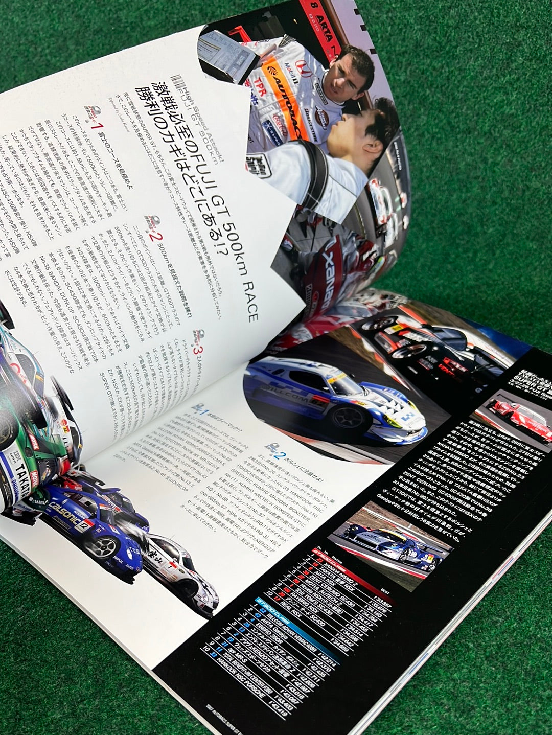 2007 AUTOBACS SuperGT Fuji Speedway 500km Round 3 Official Race Program and Flyer