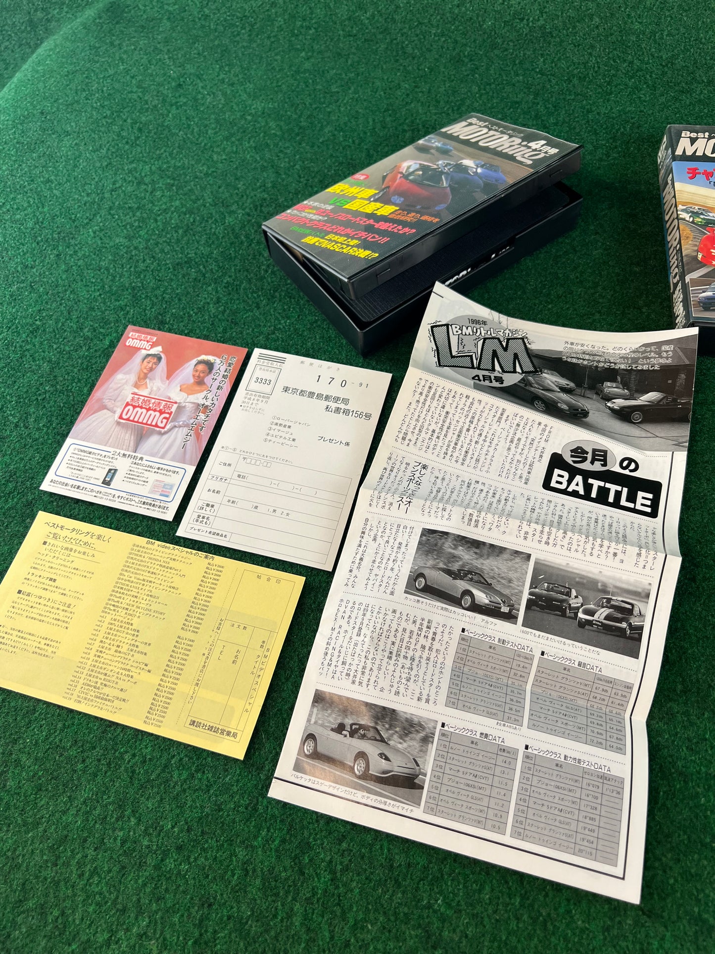 Best Motoring VHS - March & April 1996