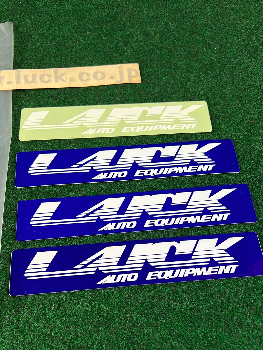 LUCK Auto Equipment Sticker Set of 5