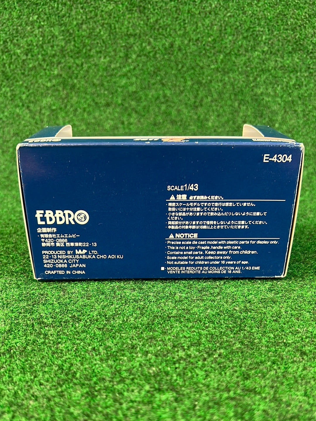 EBBRO Super GT 2011 Legend Cup Mugen Eneos Honda CRZ 1/43 Scale Diecast