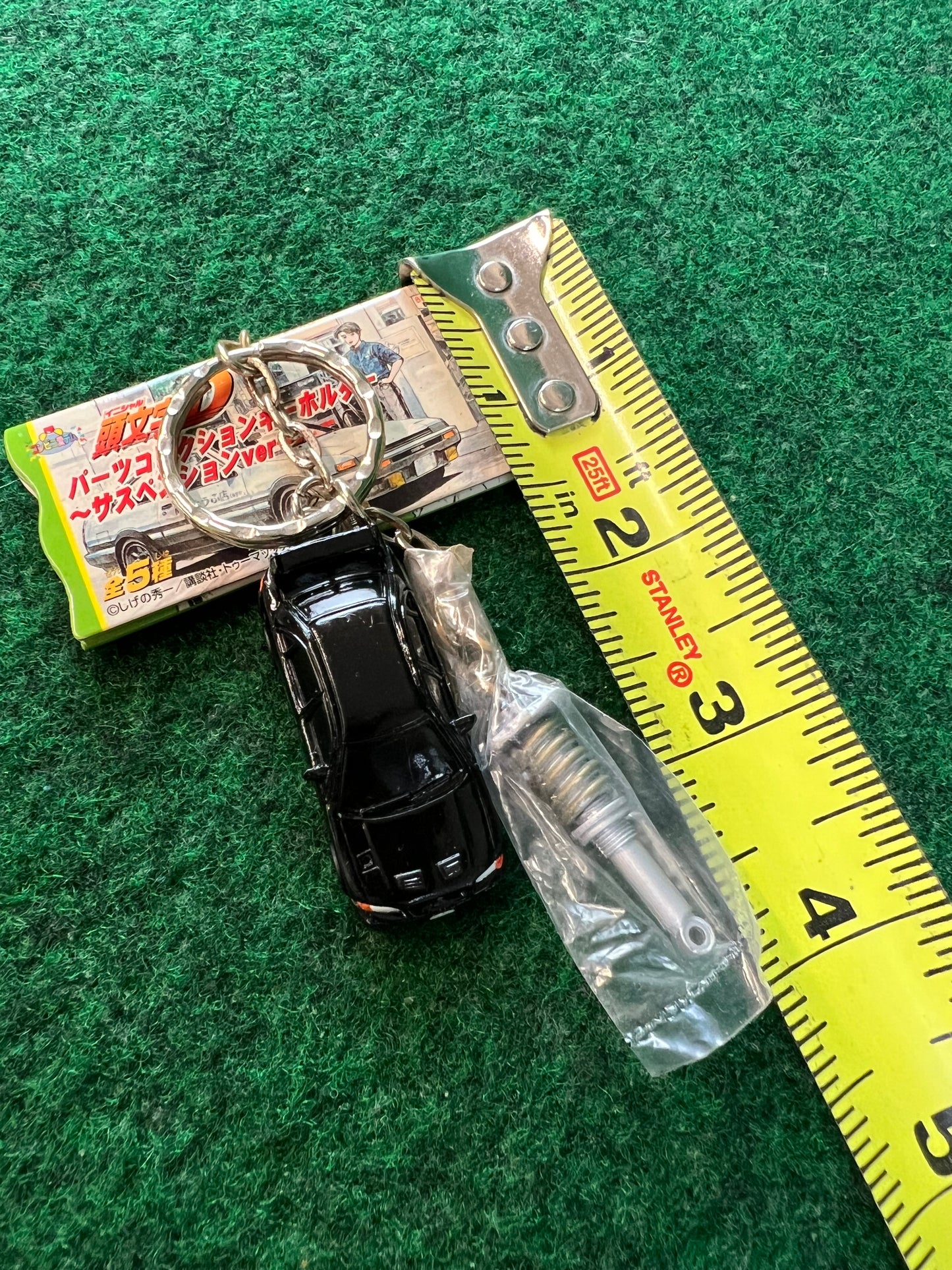 Initial D - Mitsubishi Lancer EVO III Car and Coilover Charm Keychain