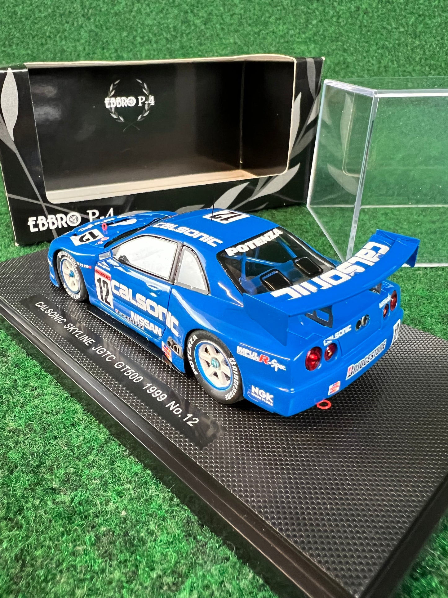 EBBRO P-4 - JGTC 1999 Calsonic Nissan Skyline R34 GTR 1/43 Scale Diecast