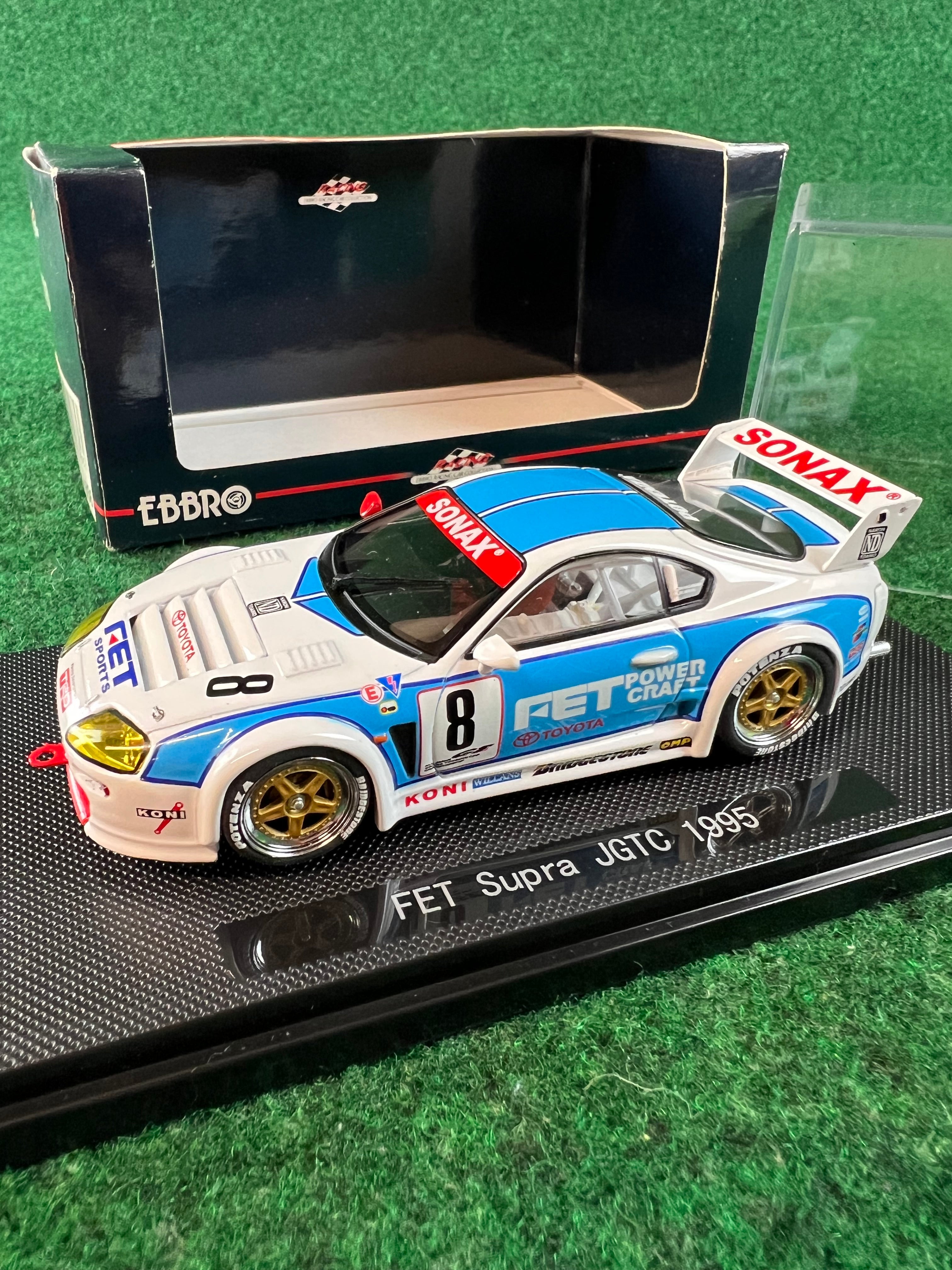 EBBRO - FET Sonax Toyota Supra 1/43 Scale Diecast