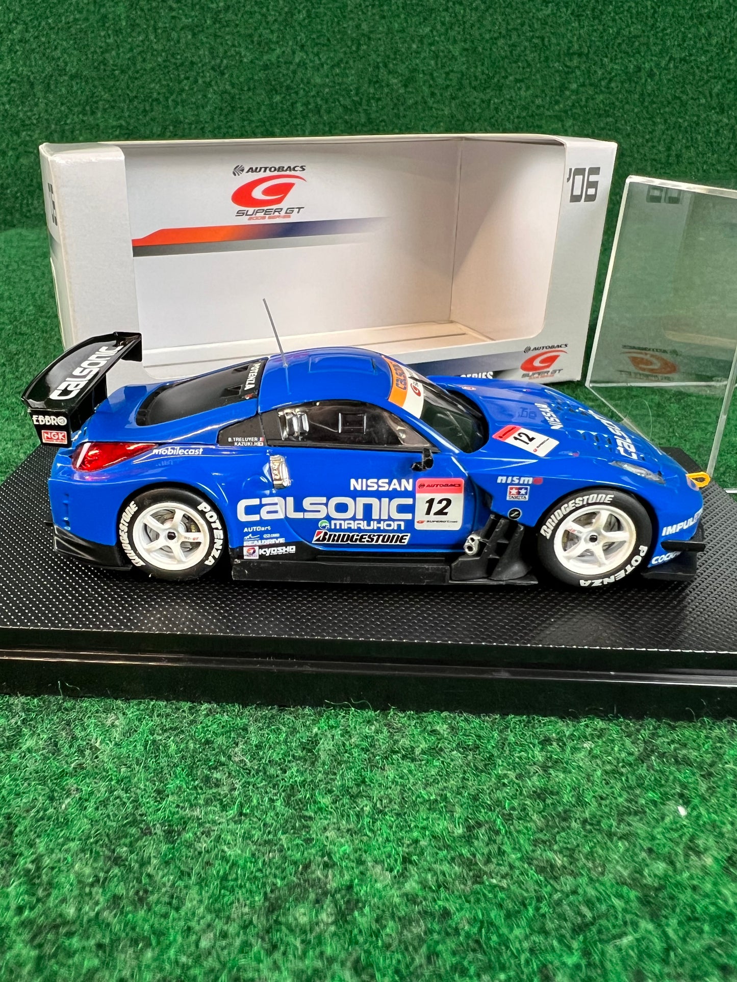 EBBRO Super GT 2006 Calsonic IMPUL Nissan Fairlady Z 1/43 Scale Diecast