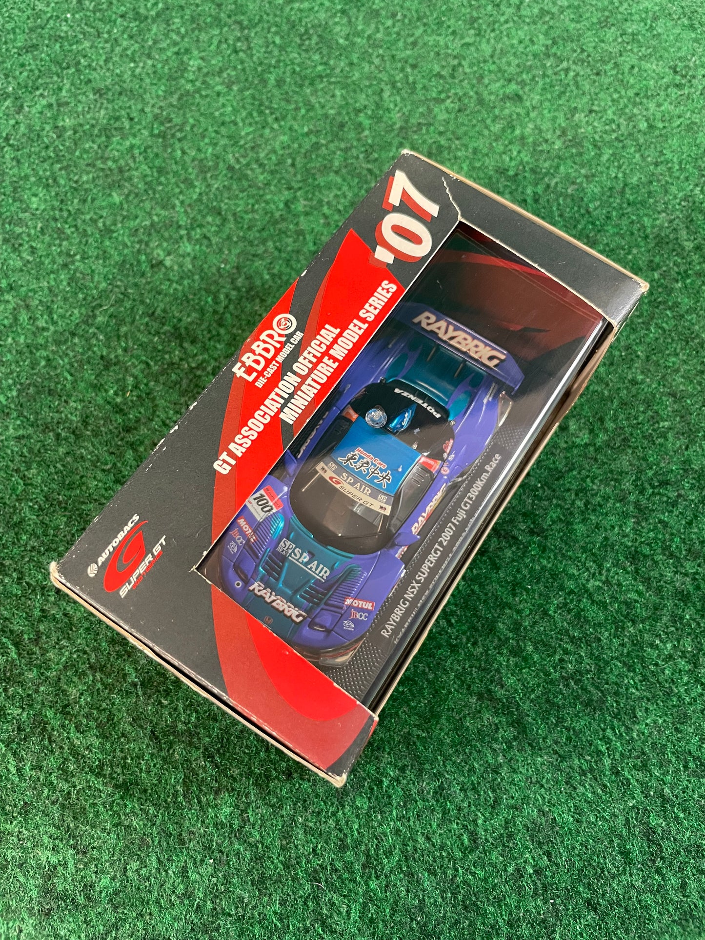 EBBRO - SuperGT 2007 Raybrig Honda NSX Fuji 300km 1/43 Scale Diecast