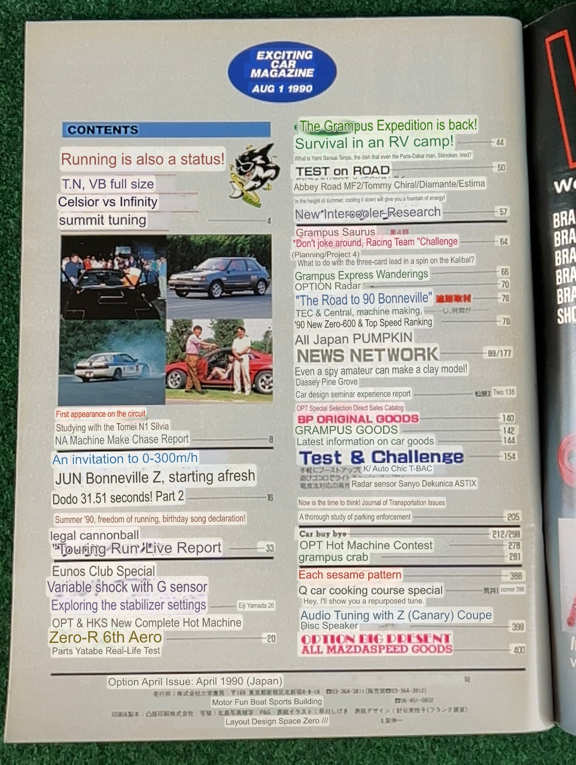 Option Magazine - August 1990