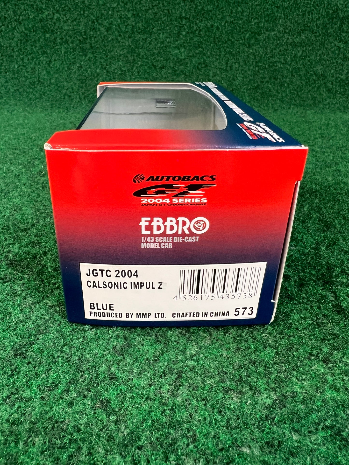 EBBRO JGTC 2004 Calsonic IMPUL Nissan Fairlady Z 1/43 Scale Diecast