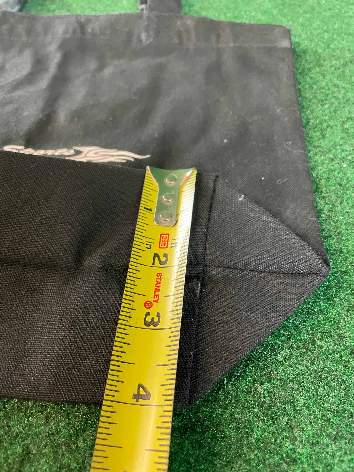 BN Sports - High Quality Performance Black Canvas Tote Bag