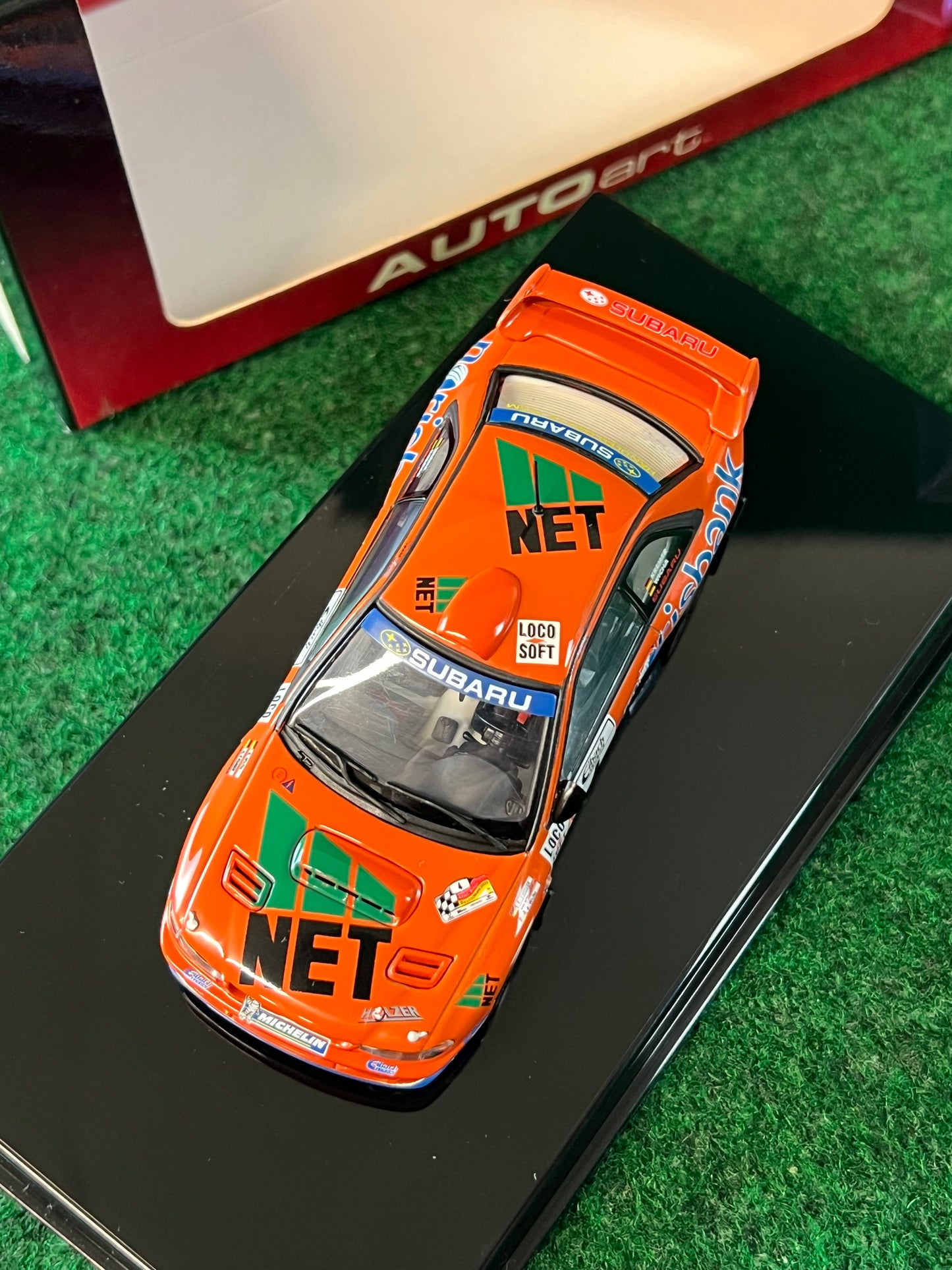 Auto Art - Subaru Impreza GC8 WRC 2001 Norisbank Rally Car 1/43 Scale Diecast