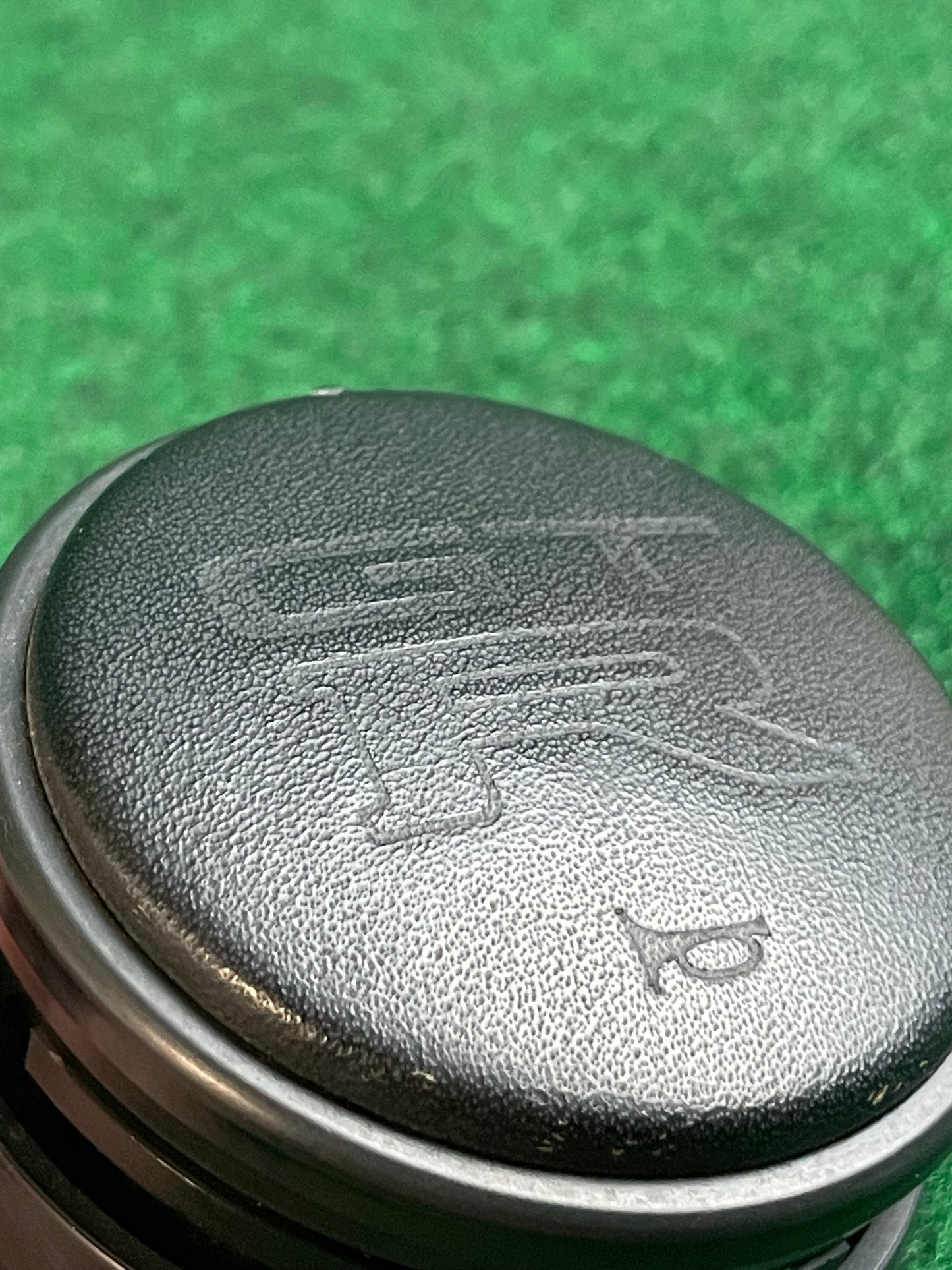 Nissan Skyline R32 GT-R Factory Leather Embossed Steering Wheel Horn Button