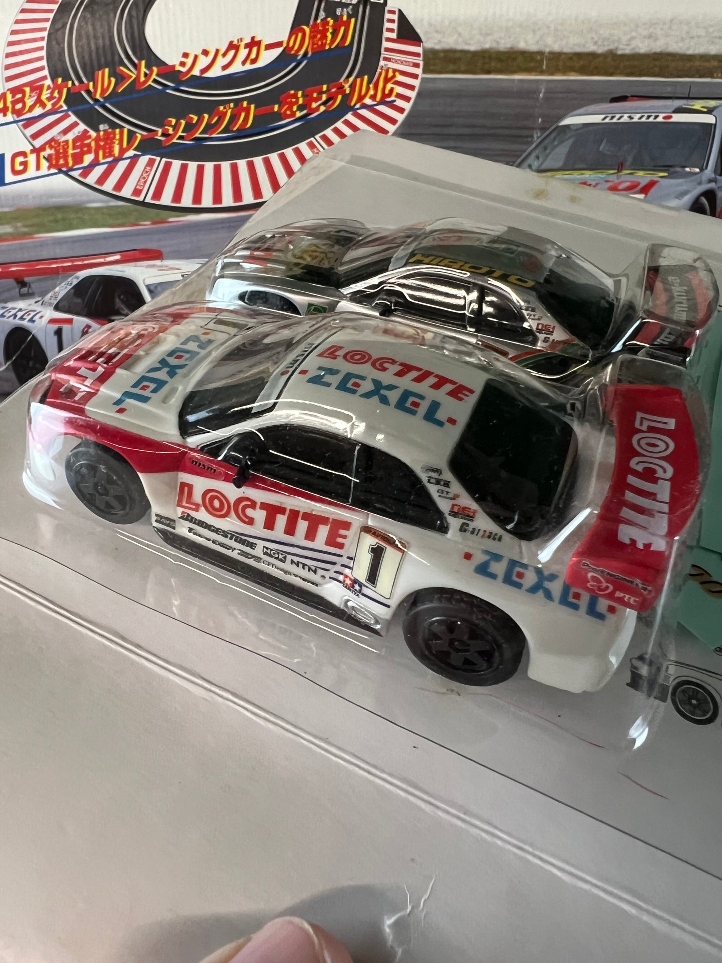 Epoch Super Circuit 1/43 Scale NISMO Nissan Skyline R34 GT-R GT500 Slot Car Set