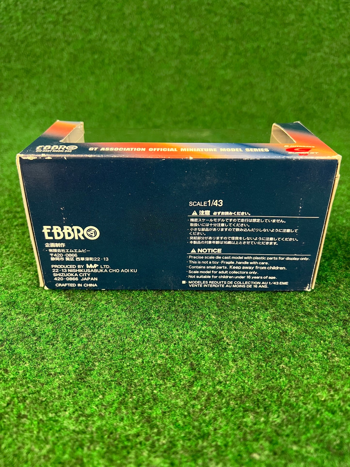 EBBRO 2005 SuperGT Open Interface Toyota Supra 1/43 Scale Diecast