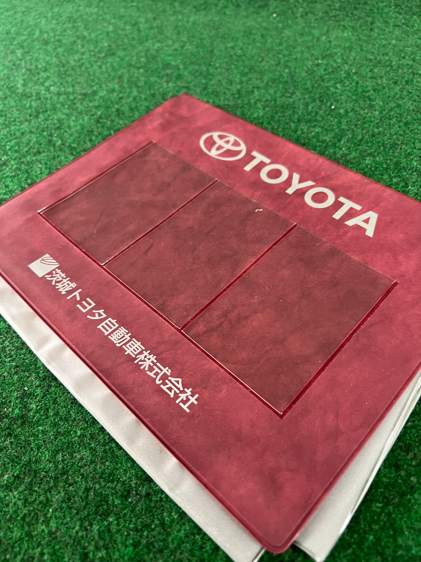 Ibaraki Toyota - Japanese Dealership Document Folder Case