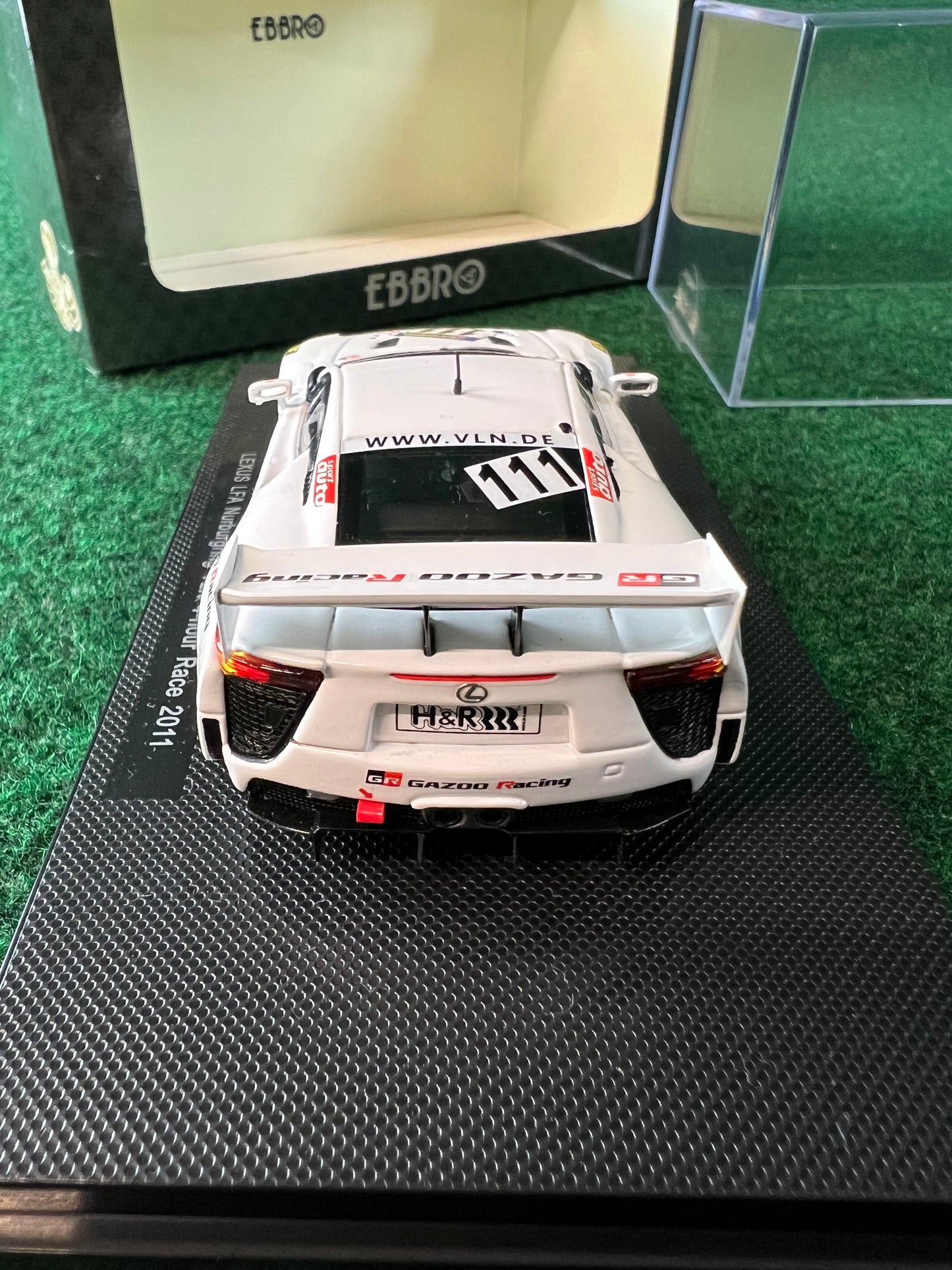EBBRO Racing - LEXUS LFA Nurburgring
VLN 4-hour Race 2011 No.111 1/43 Scale Diecast