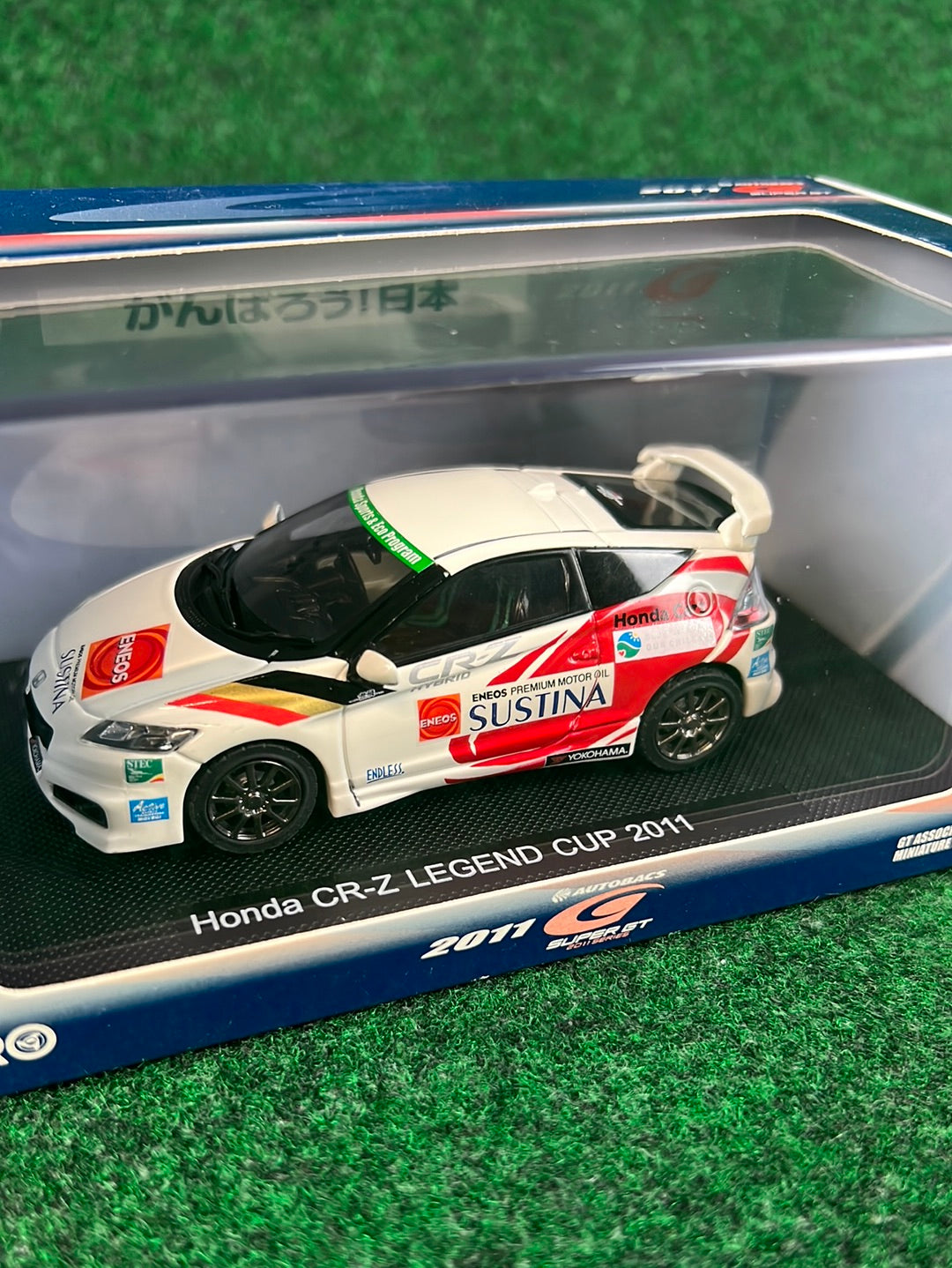EBBRO Super GT 2011 Legend Cup Mugen Eneos Honda CRZ 1/43 Scale Diecast