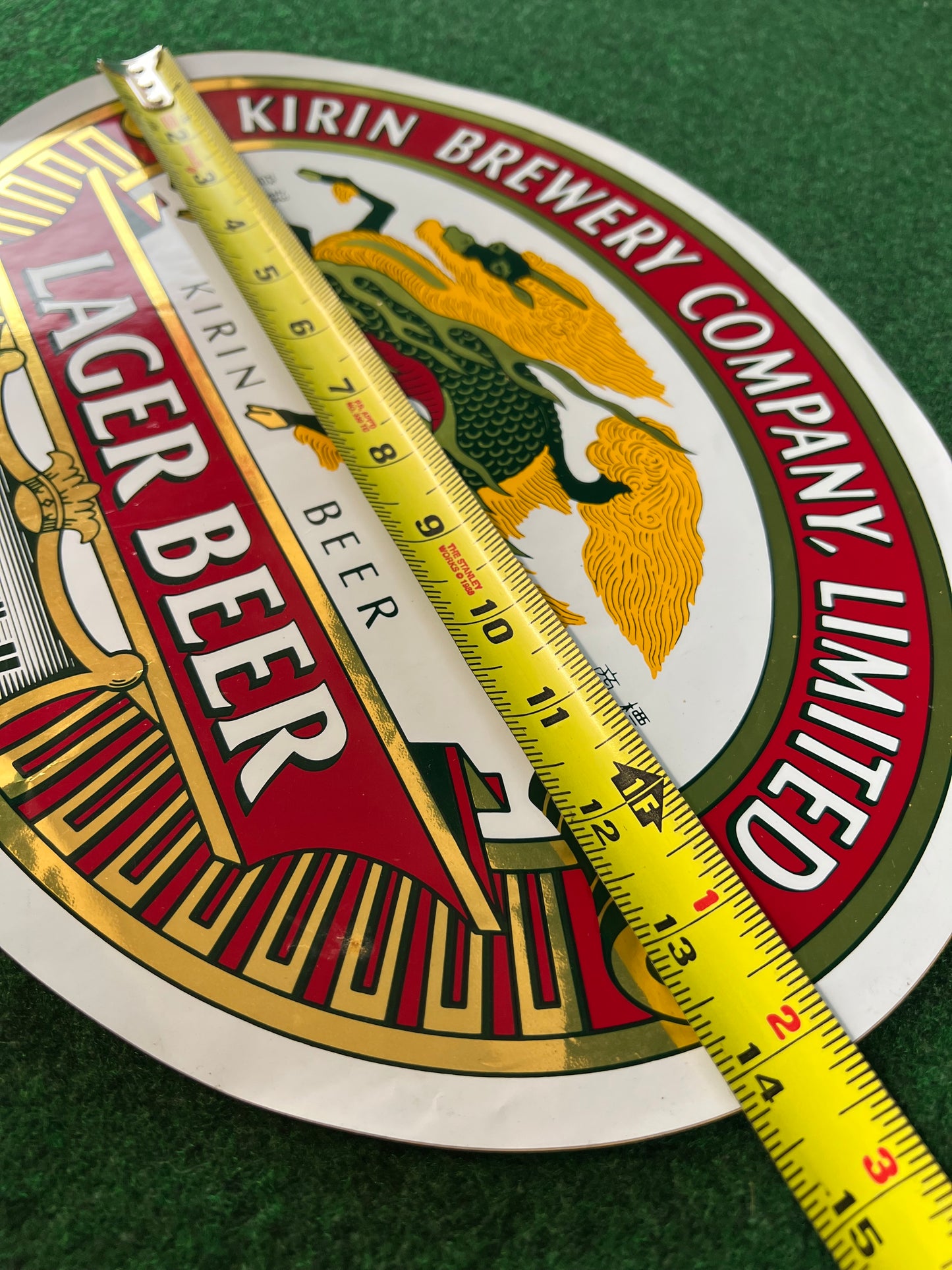Kirin Ichiban - Large Advertising Promotional Sticker