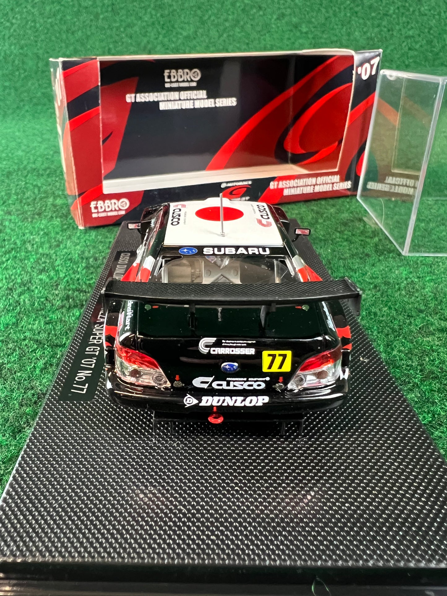 EBBRO SuperGT 2007 #77 Cusco Dunlop Subaru Impreza WRX STI 1/43 Scale Diecast
