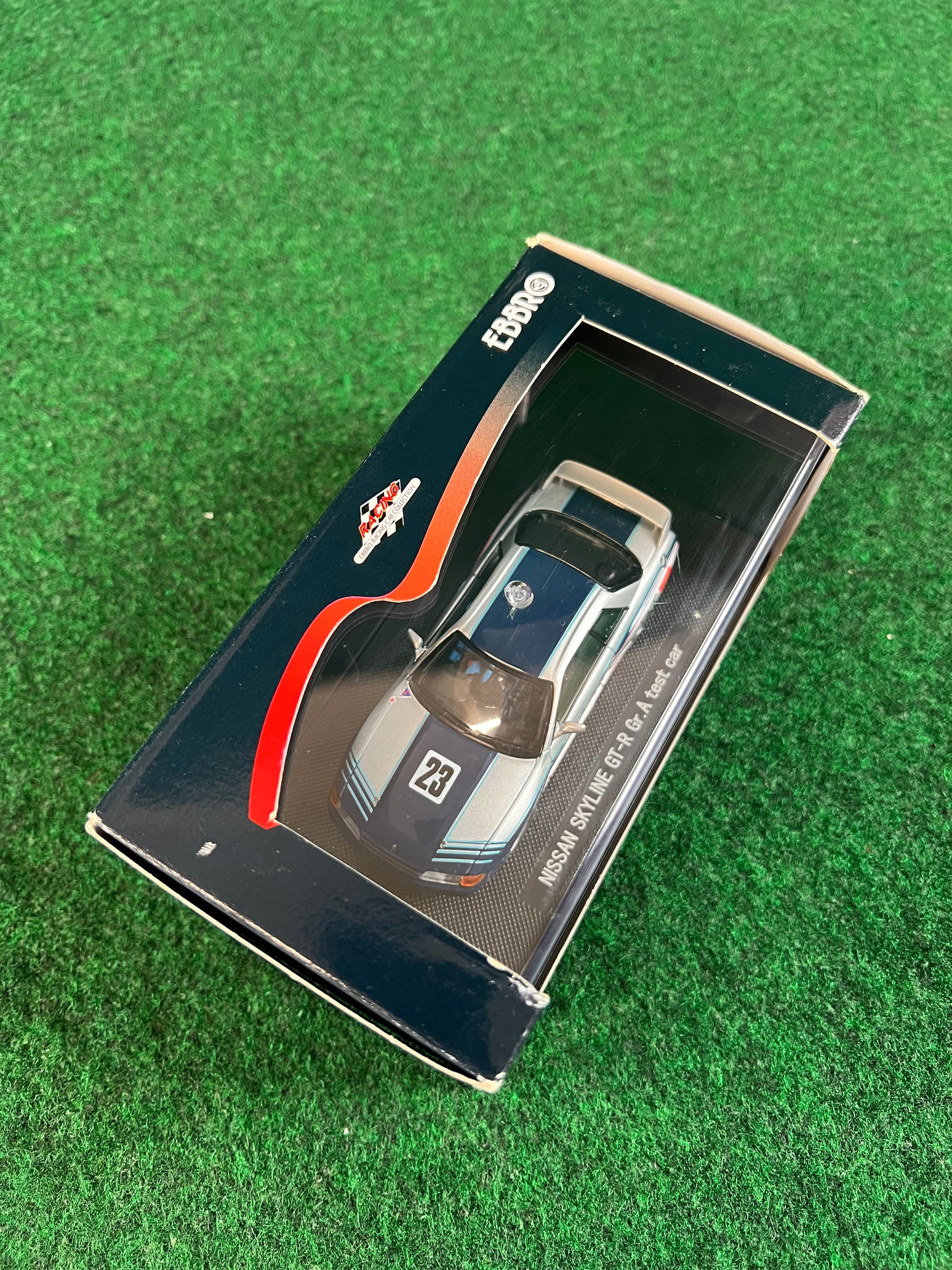 EBBRO Racing Car Collection Nissan Skyline R32 GTR Gr.A Test Car 1/43 Scale Diecast