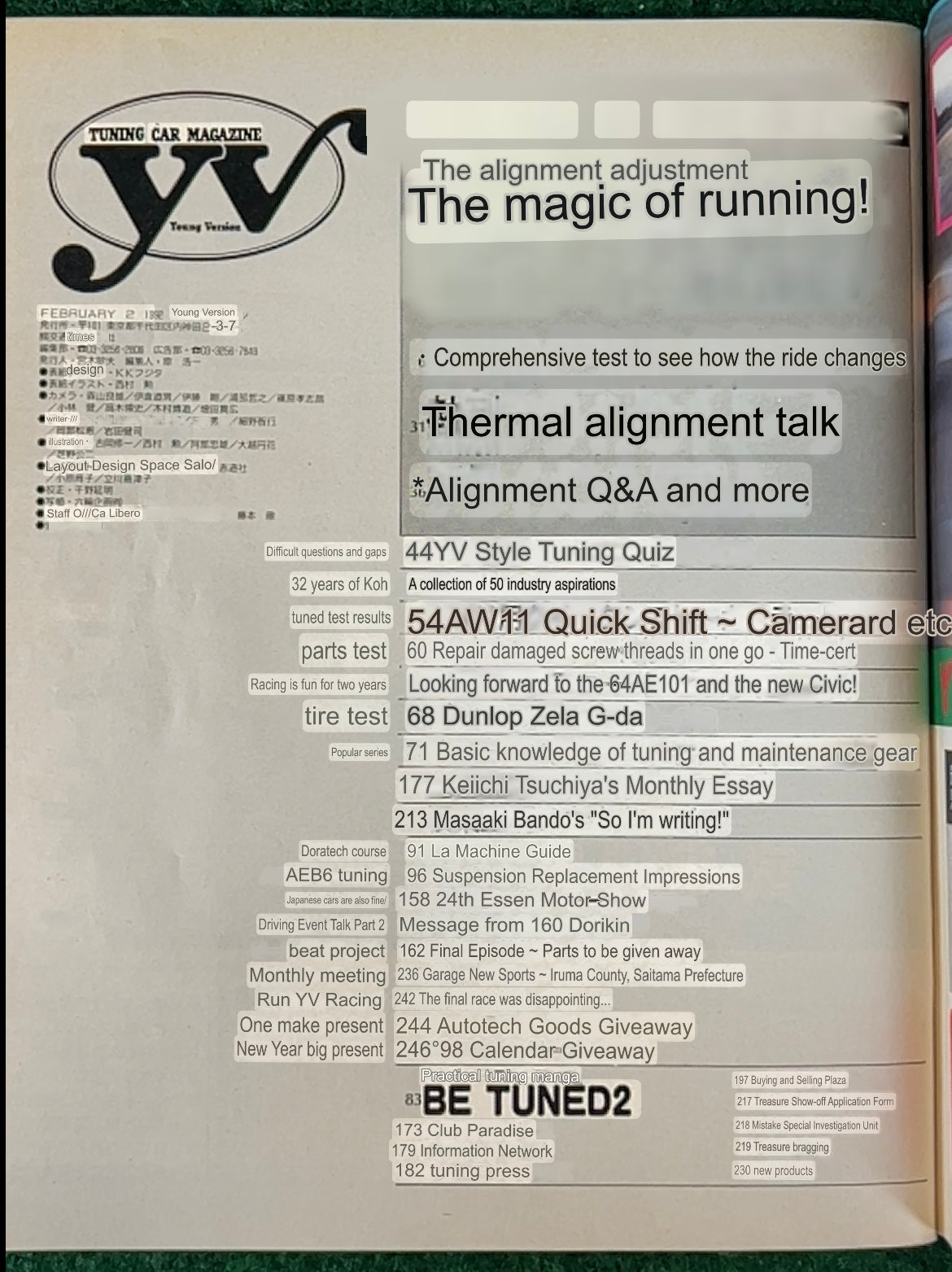 Young Version Magazine - February 1992