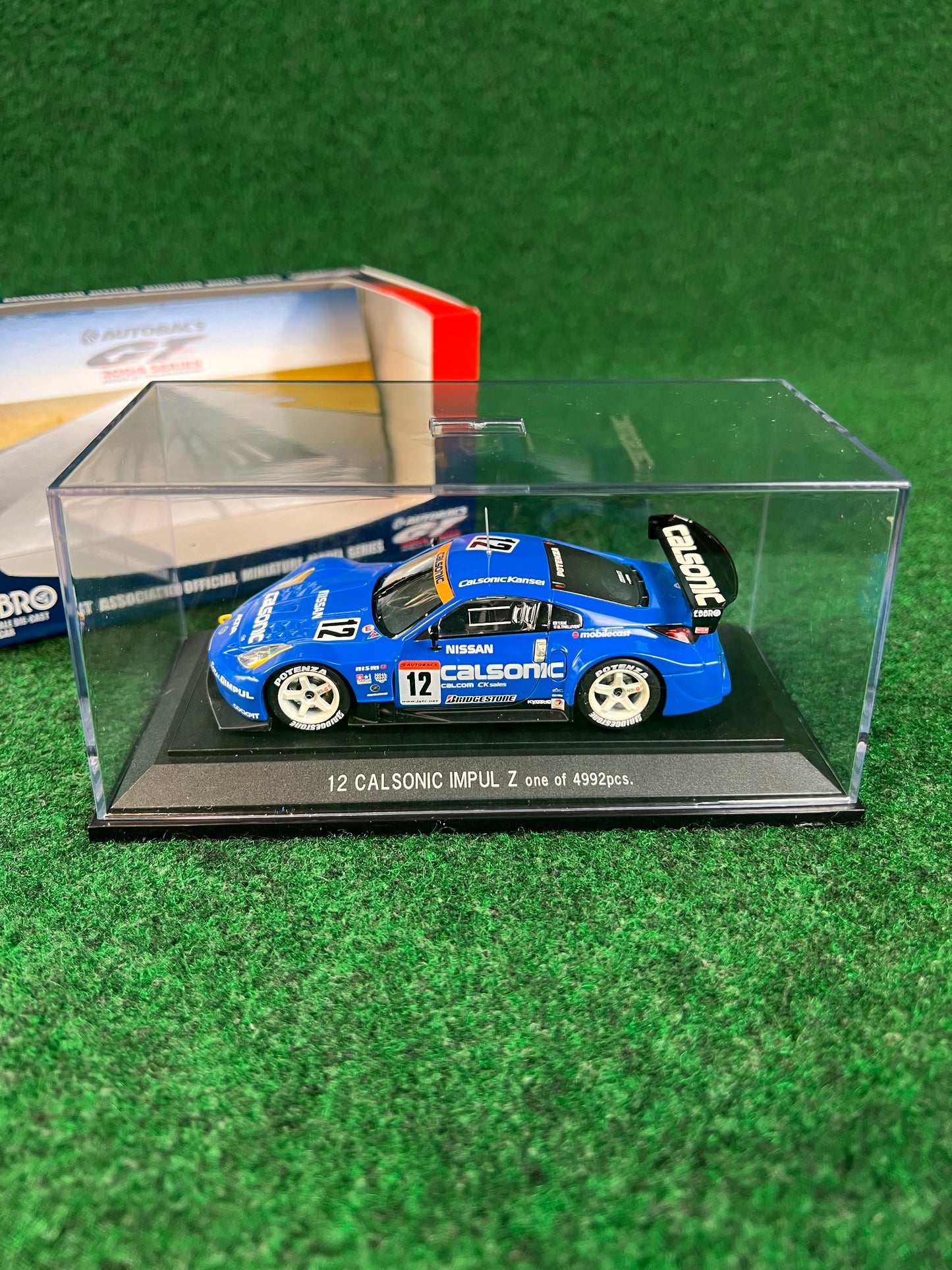 EBBRO JGTC 2004 Calsonic IMPUL Nissan Fairlady Z 1/43 Scale Diecast