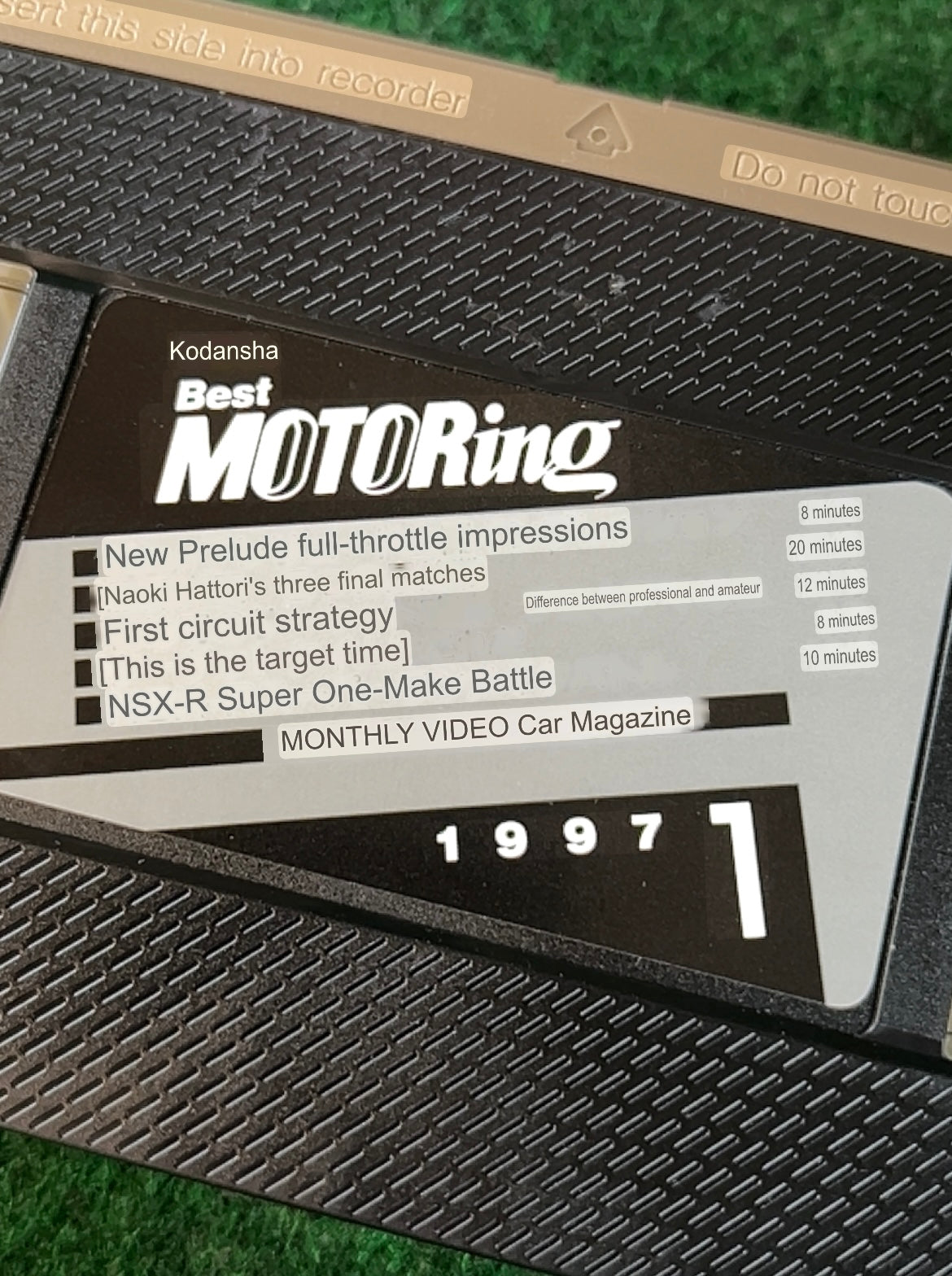 Best Motoring VHS - January & April 1997