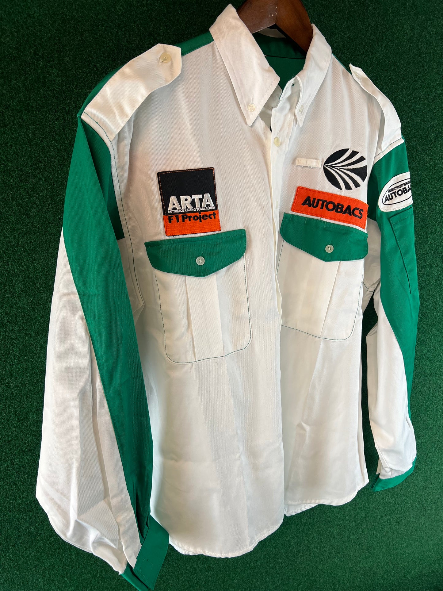 Autobacs ARTA F1 Project Vintage Workwear Long Sleeve Buttondown Shirt