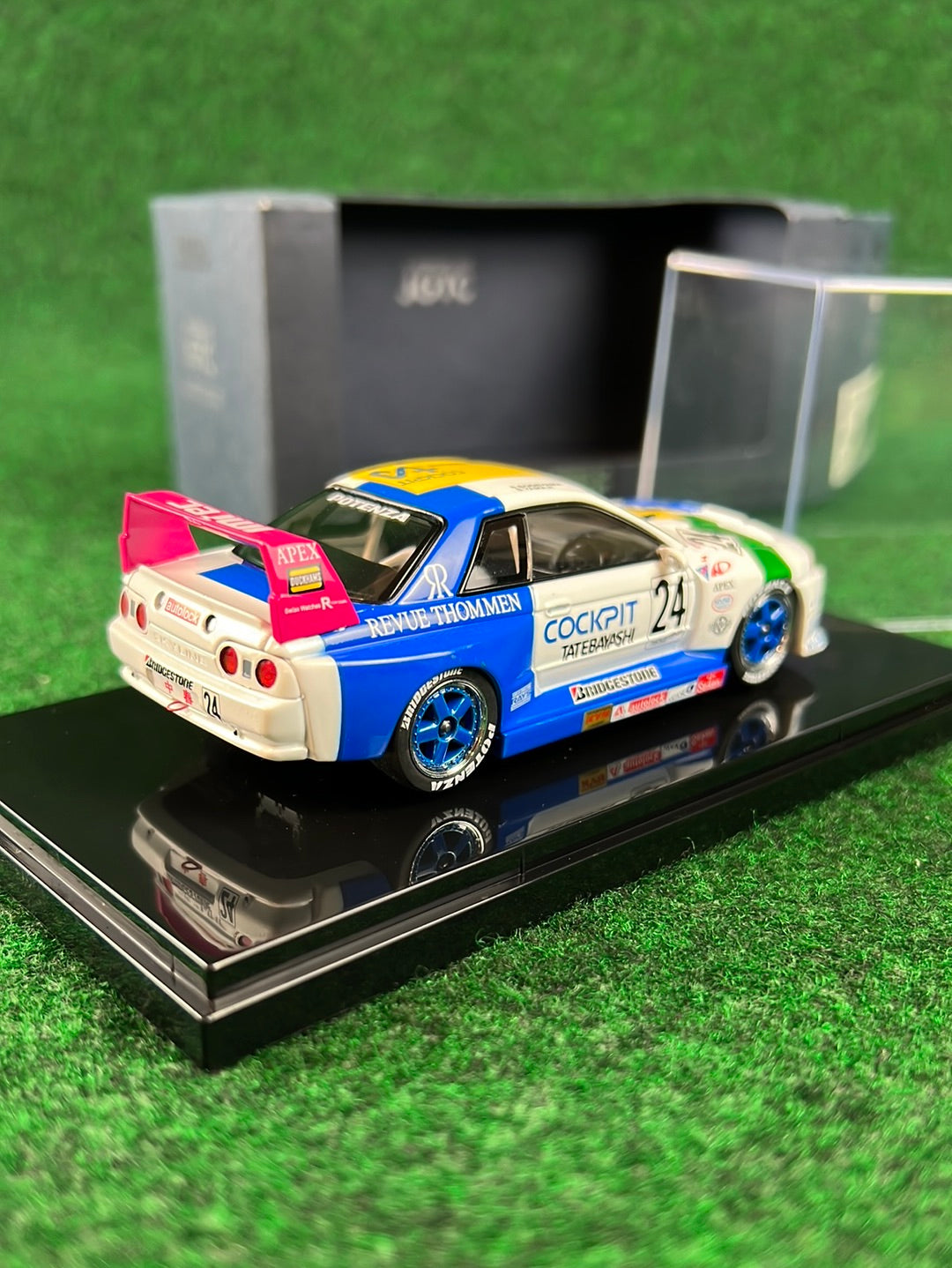 EBBRO JGTC Legends Cockpit 1994 Nissan Skyline R32 GTR 1/43 Scale Diecast