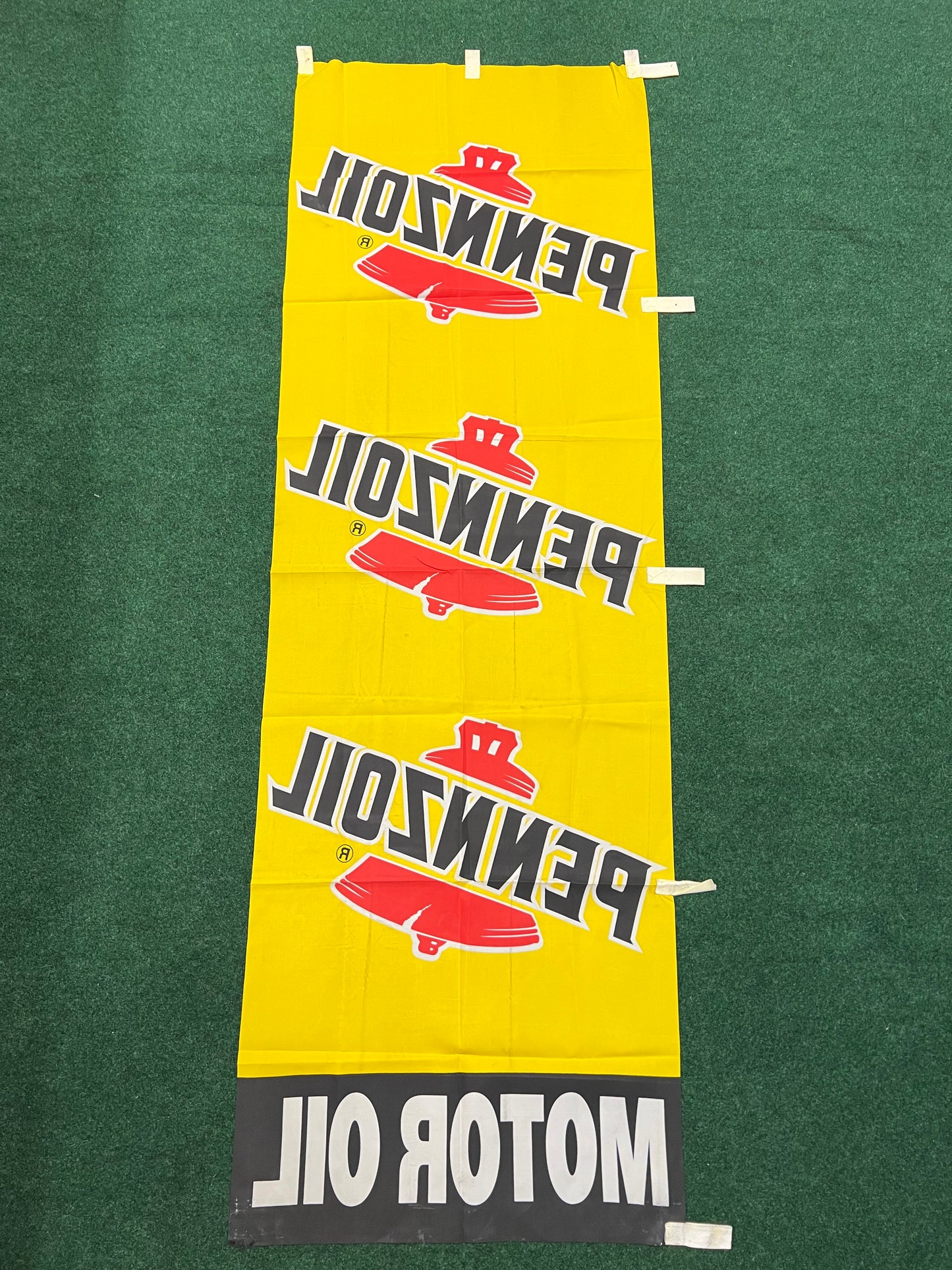 Pennzoil Oil - Japanese Retail and Events Advertising Nobori Banner