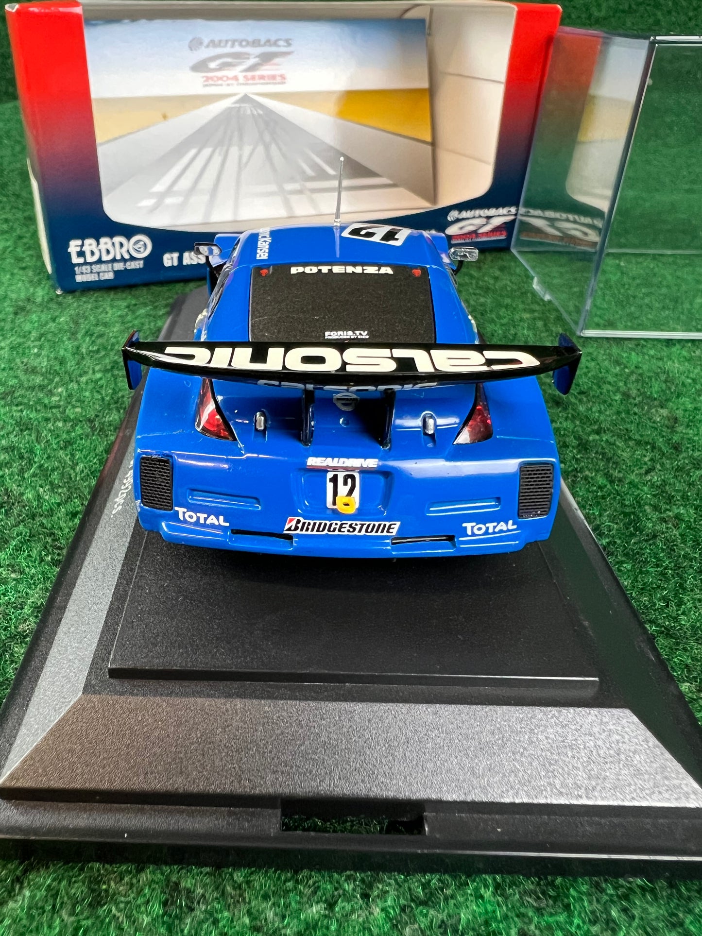 EBBRO JGTC 2004 Calsonic IMPUL Nissan Fairlady Z 1/43 Scale Diecast