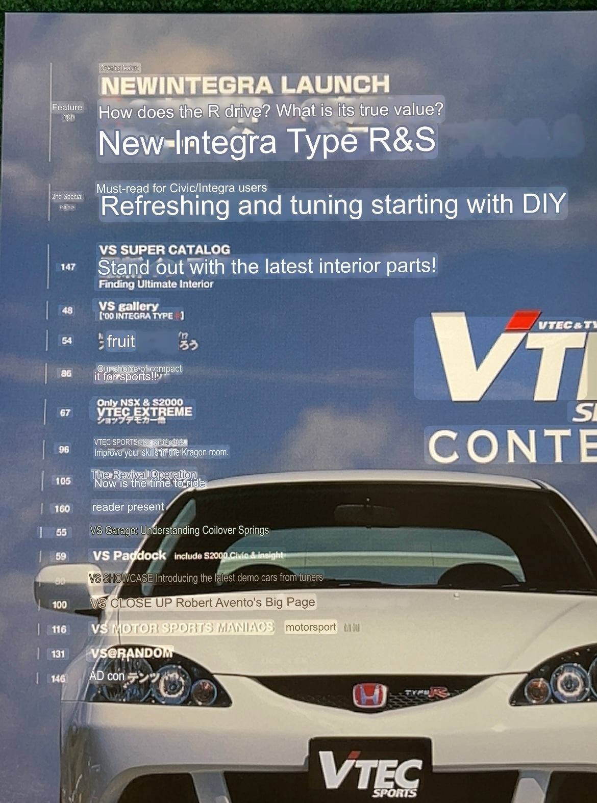 VTEC SPORTS Magazine - Vol. 015
