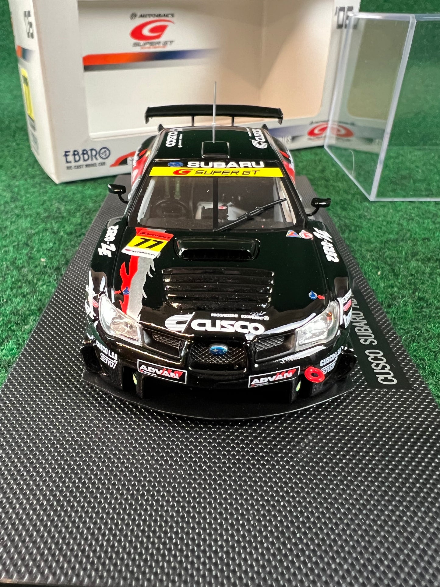 EBBRO SuperGT 2006 #77 Cusco Dunlop Subaru Impreza WRX STI 1/43 Scale Diecast
