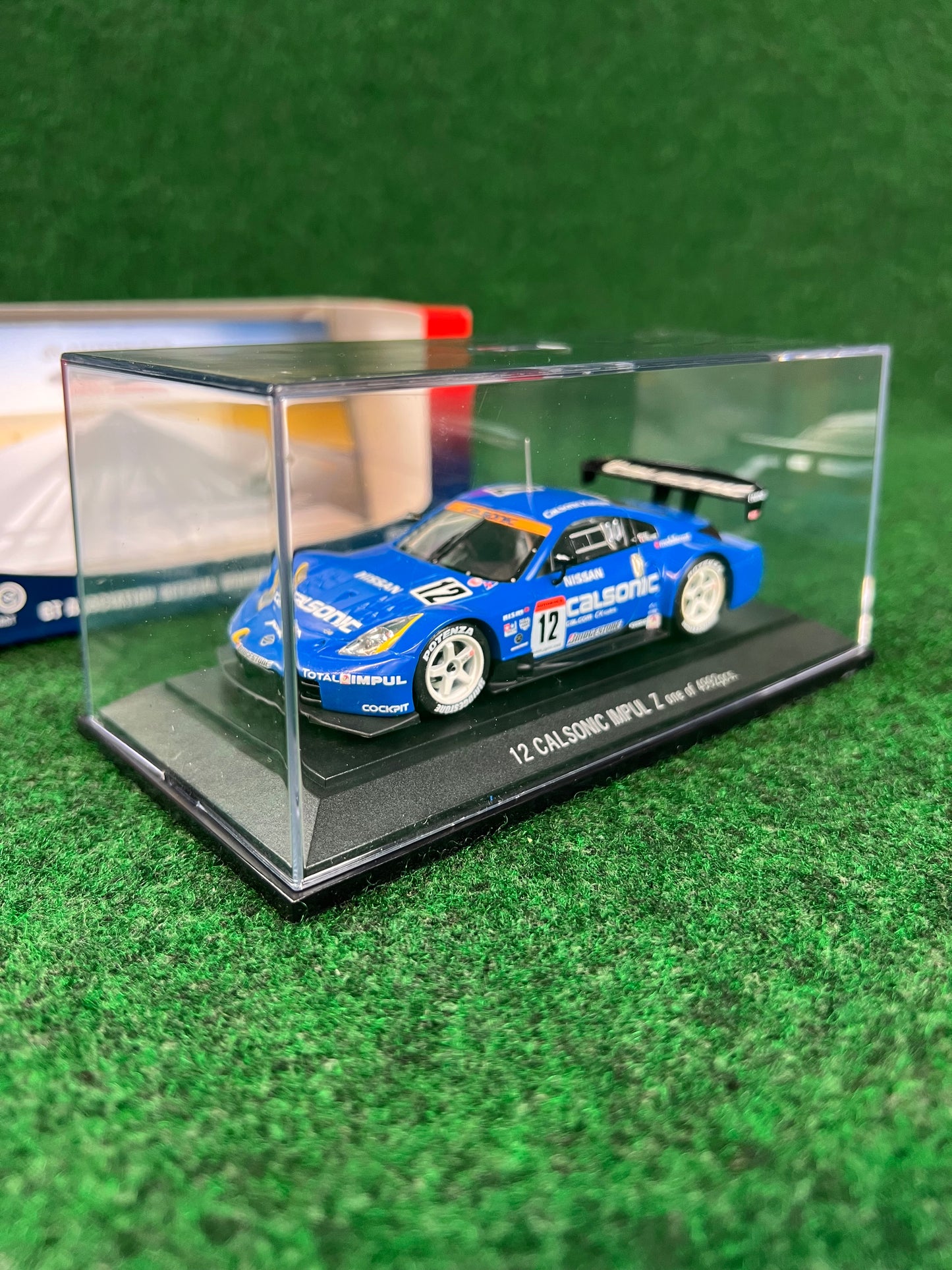 EBBRO JGTC 2004 Calsonic IMPUL Nissan Fairlady Z 1/43 Scale Diecast