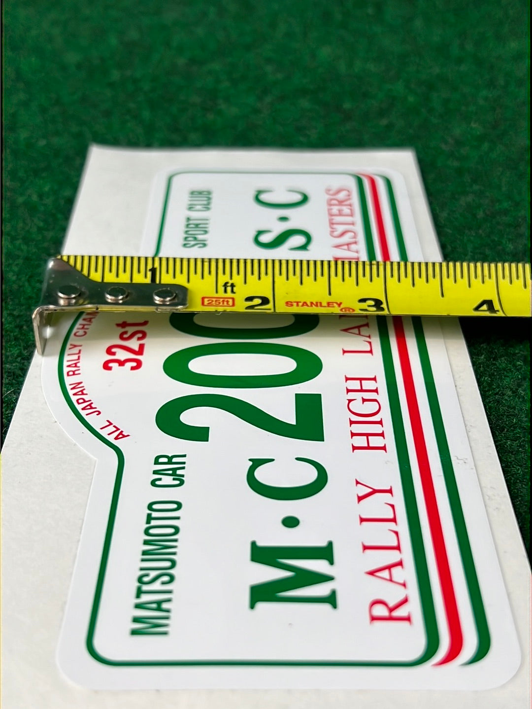 MCSC Rally High Land Masters 2004 All Japan Rally Championship Sticker