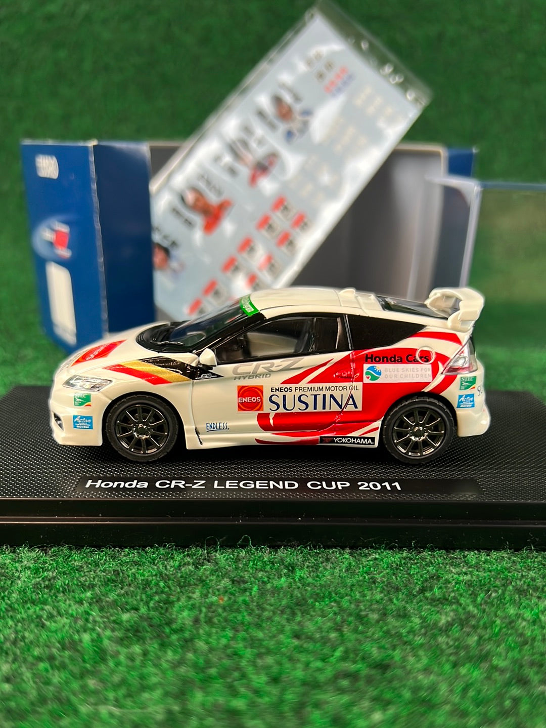 EBBRO Super GT 2011 Legend Cup Mugen Eneos Honda CRZ 1/43 Scale Diecast