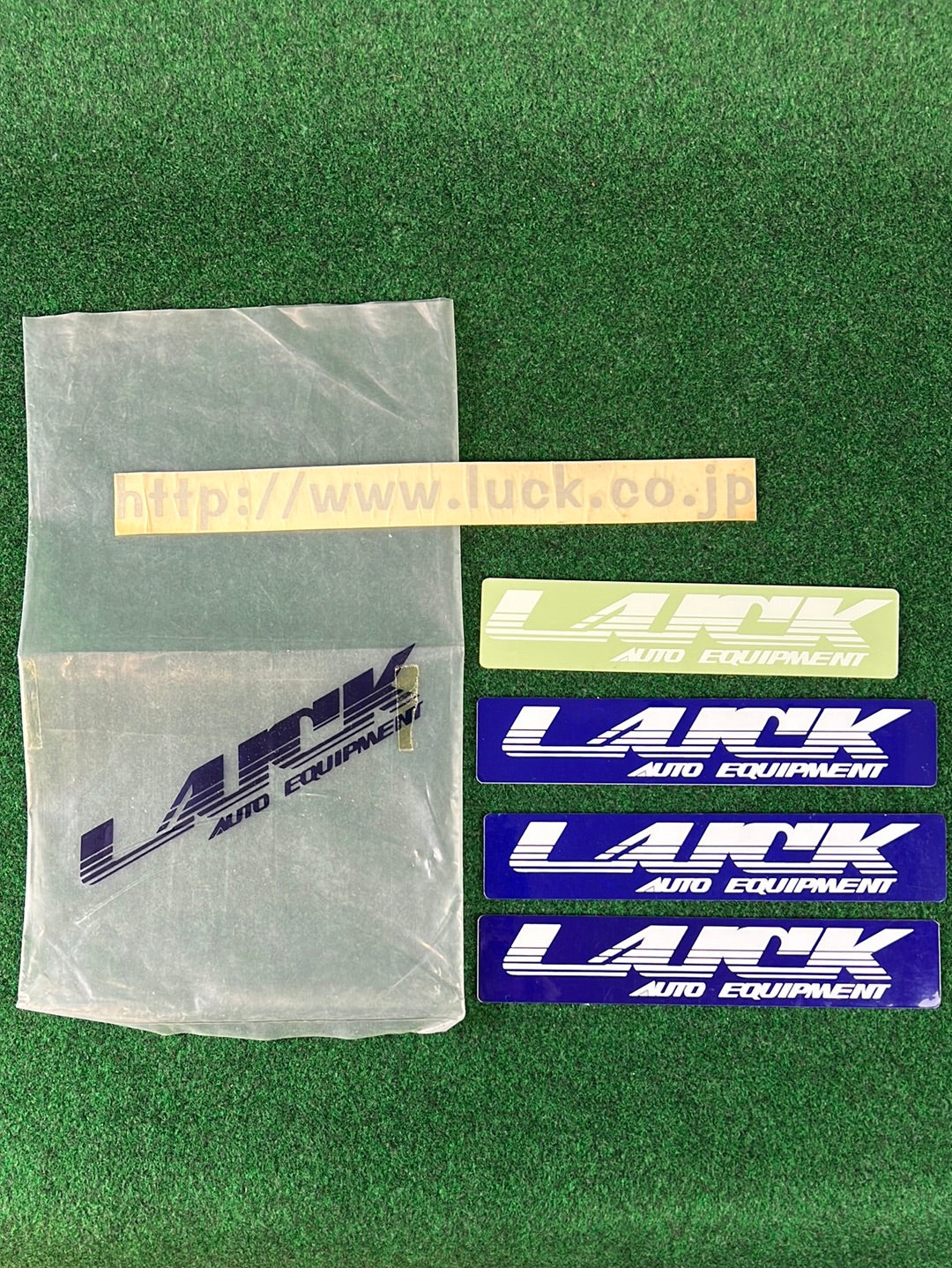 LUCK Auto Equipment Sticker Set of 5