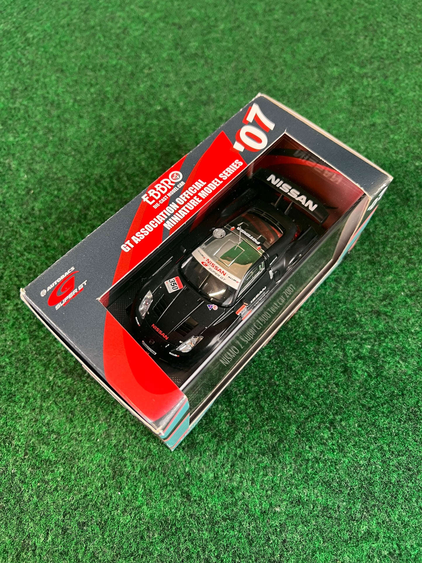 EBBRO 2007 SuperGT XANAVI NISMO Nissan Fairlady Z GT500 Test Car Diecast