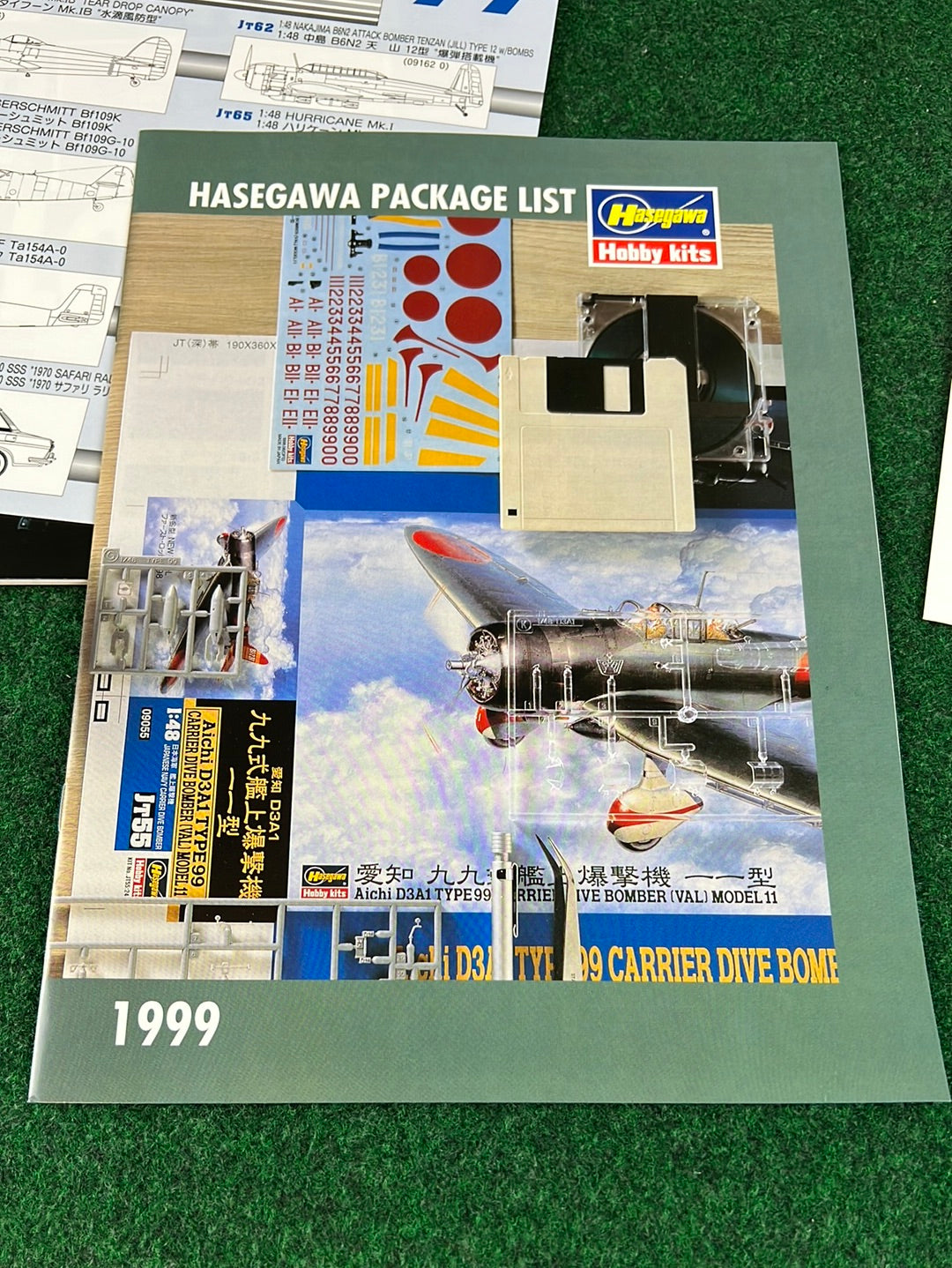 Hasegawa Model Corp. Catalog - 1999