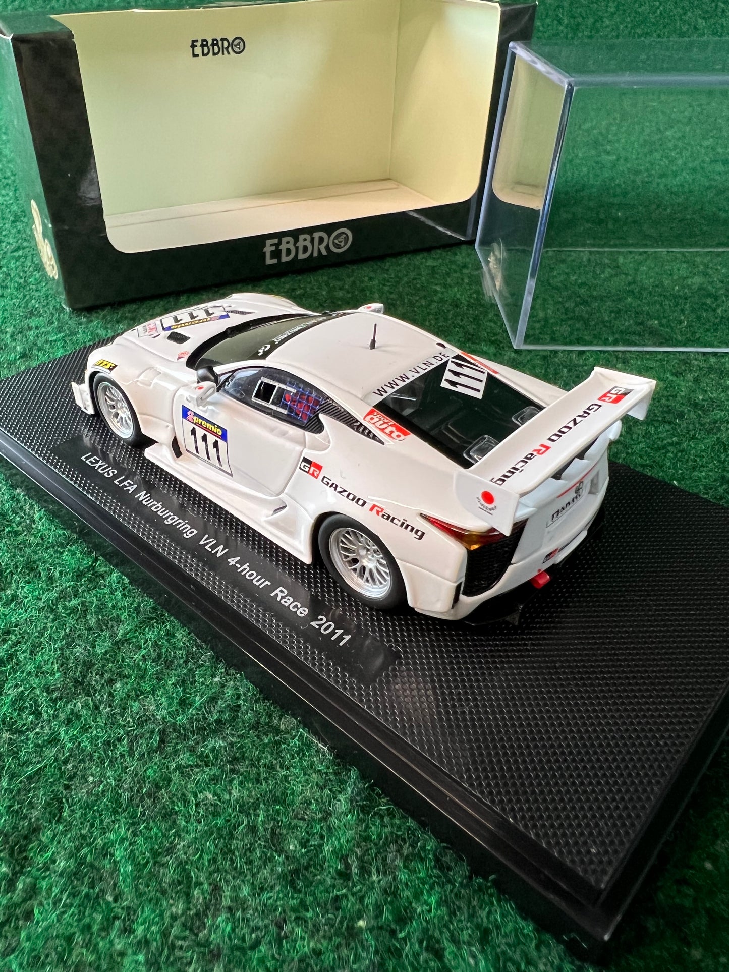 EBBRO Racing - LEXUS LFA Nurburgring
VLN 4-hour Race 2011 No.111 1/43 Scale Diecast