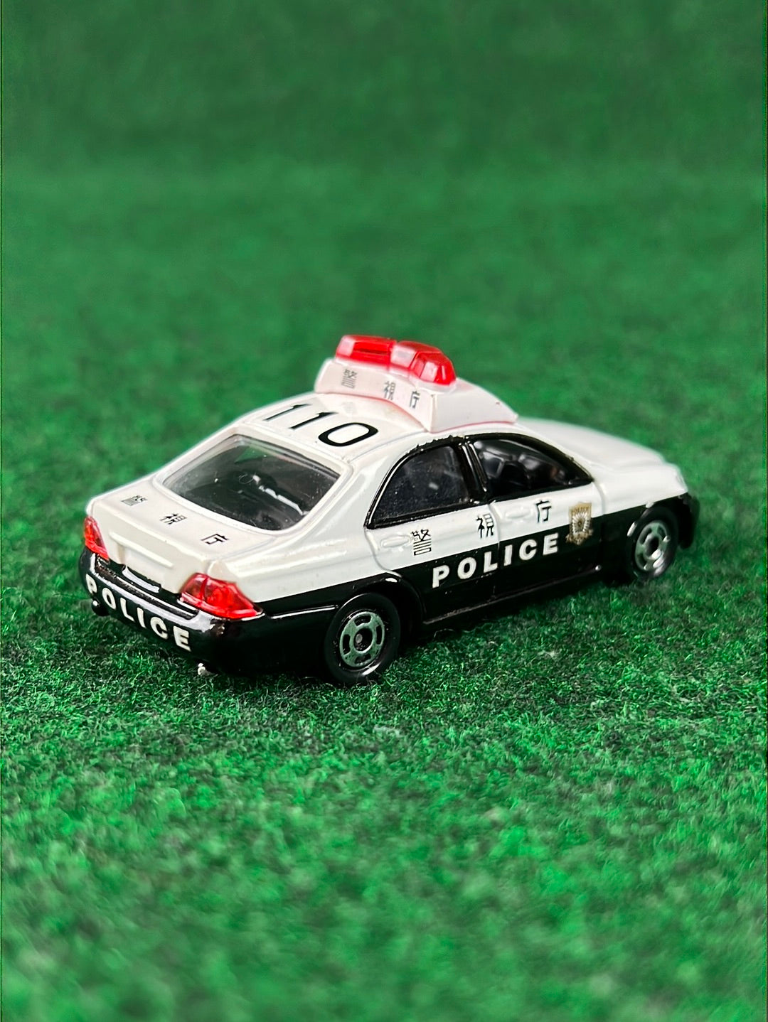 TOMICA Cargo Delivery Van and Toyota Crown Japanese Police Toy Car Set