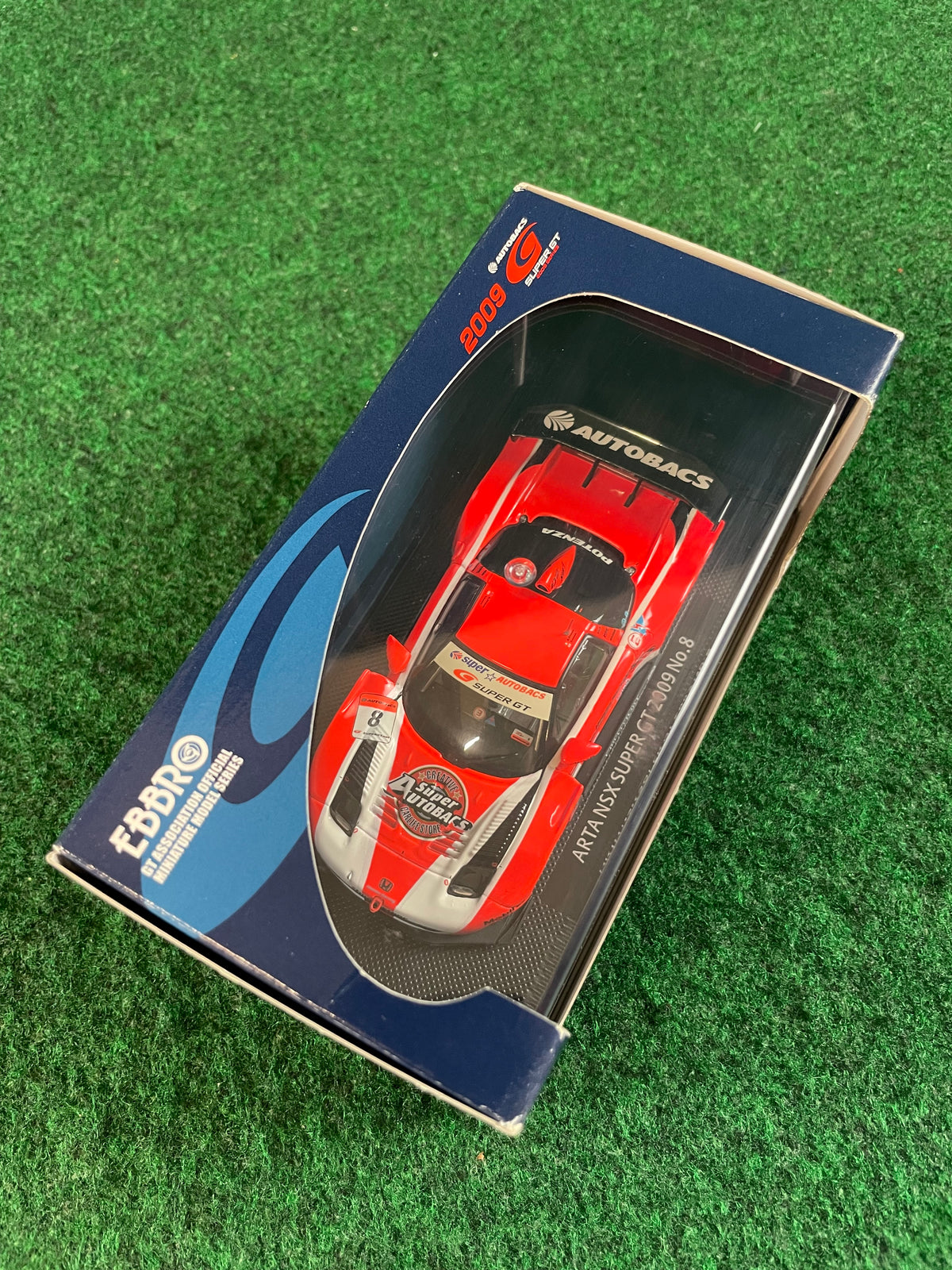 EBBRO - 2009 Super GT ARTA Autobacs Honda NSX 1/43 Scale Diecast