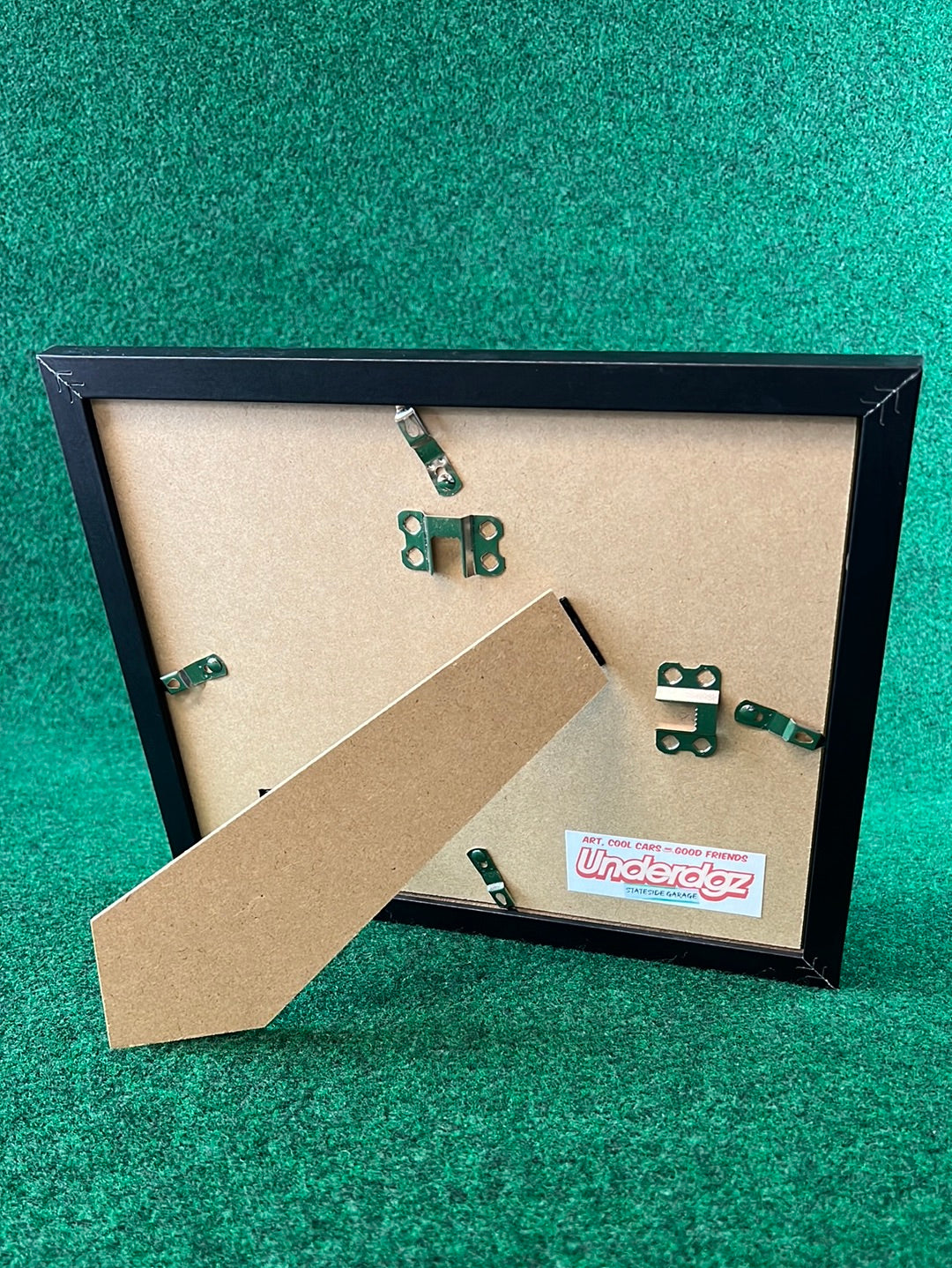 Junk Yard Rusty Yellow Porsche 912 - Framed Print