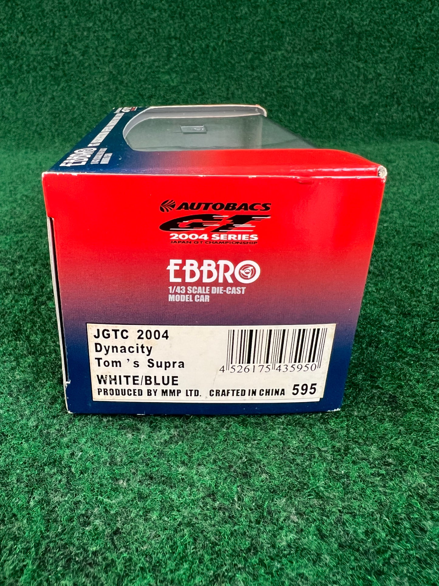 EBBRO - 2004 JGTC Dynacity Tom's Toyota Supra 1/43 Scale Diecast