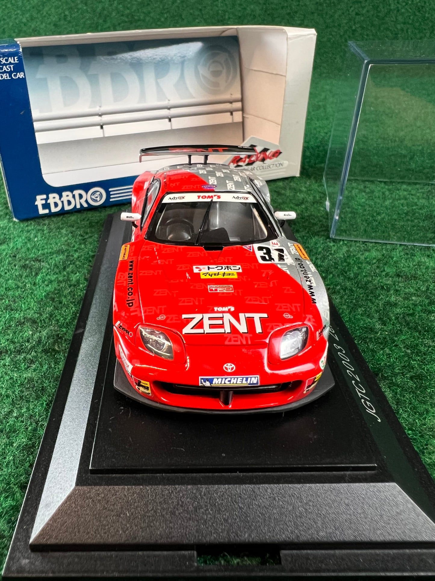 EBBRO - 2003 Zent Tom's Toyota Supra 1/43 Scale Diecast