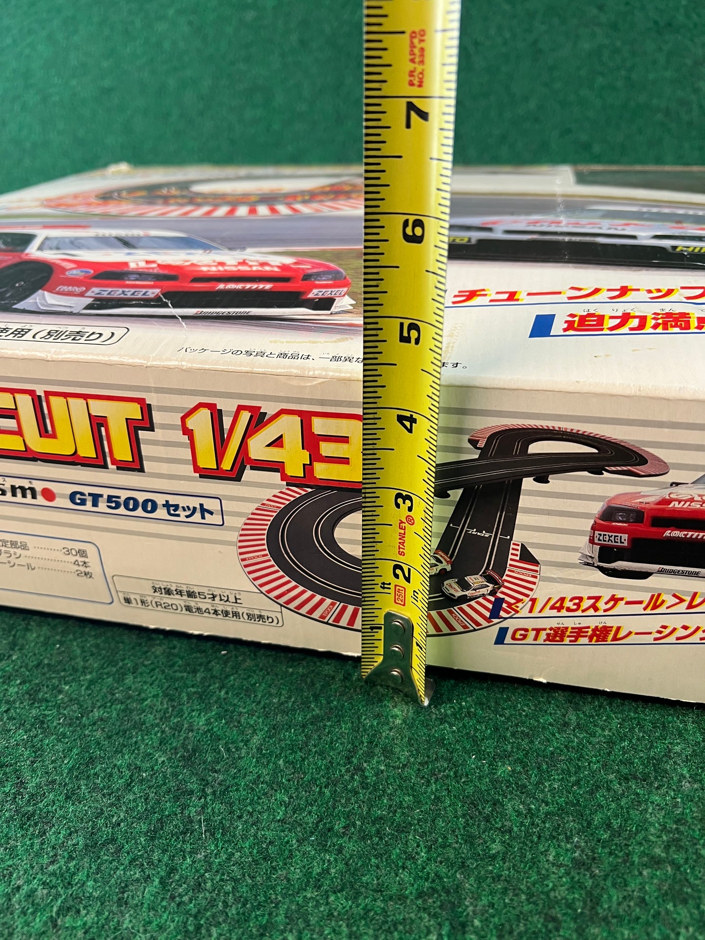 Epoch Super Circuit 1/43 Scale NISMO Nissan Skyline R34 GT-R GT500 Slot Car Set